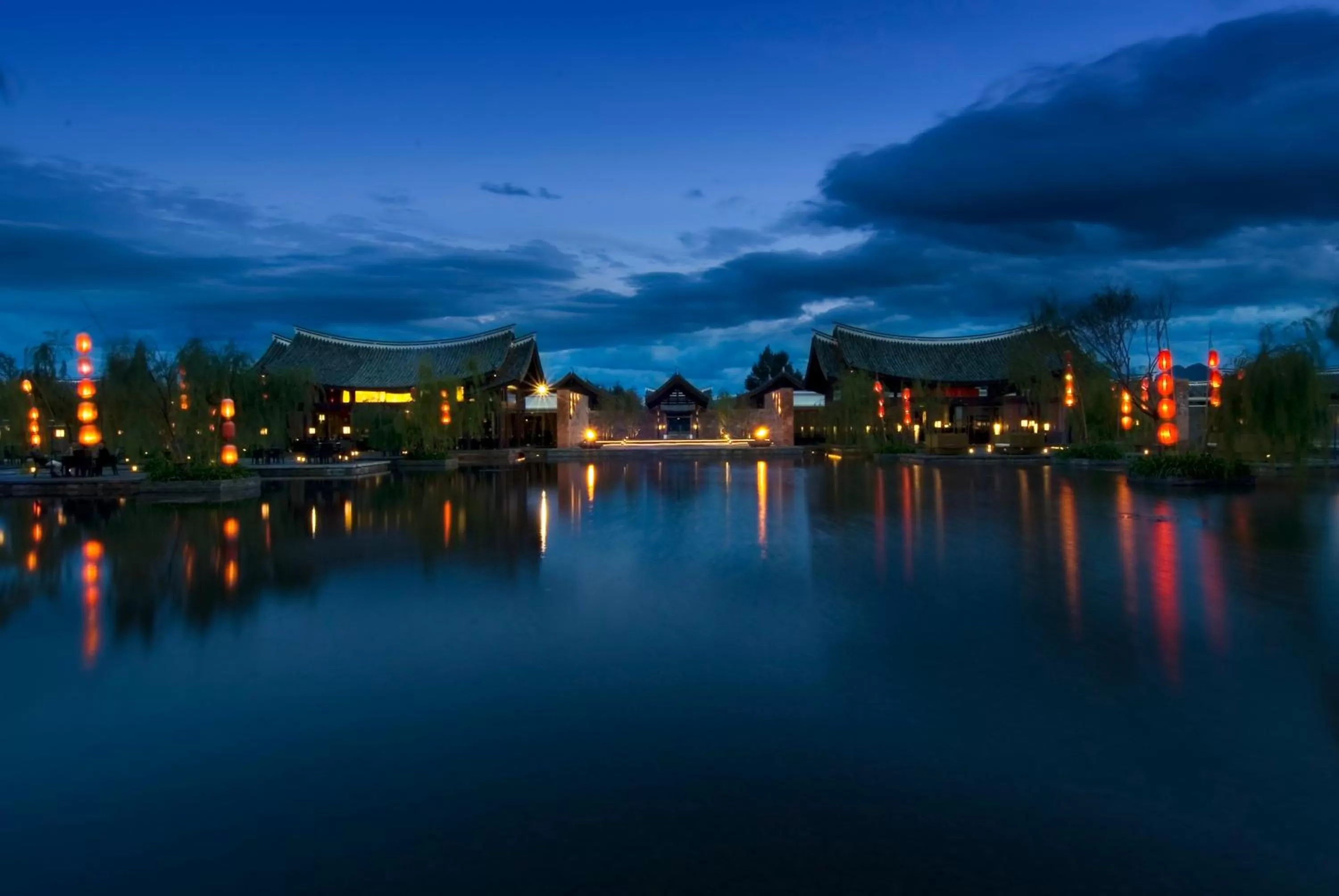 View (from property/room) in Banyan Tree Lijiang