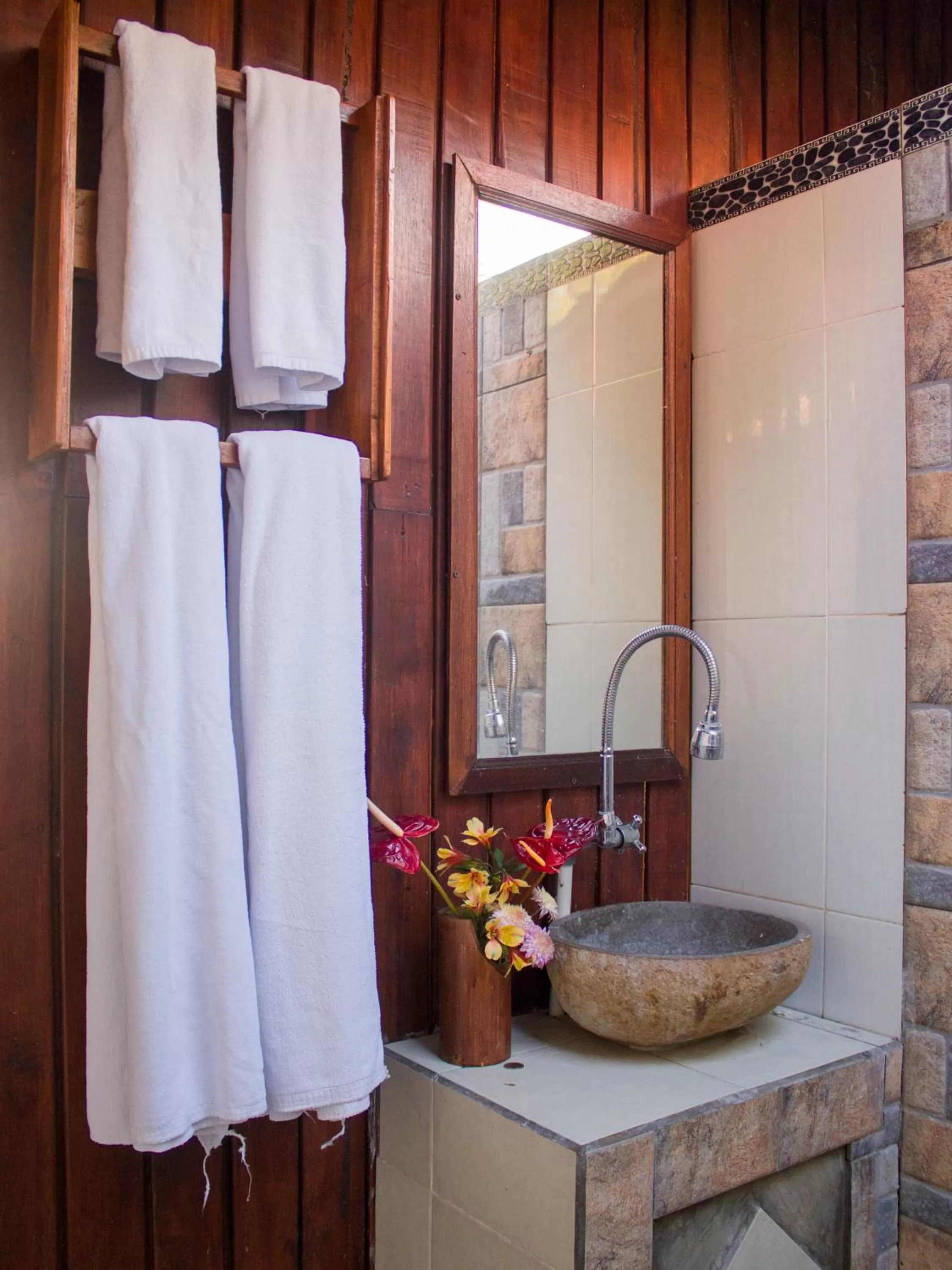 Bathroom in Da'Kayu Bali Homestay