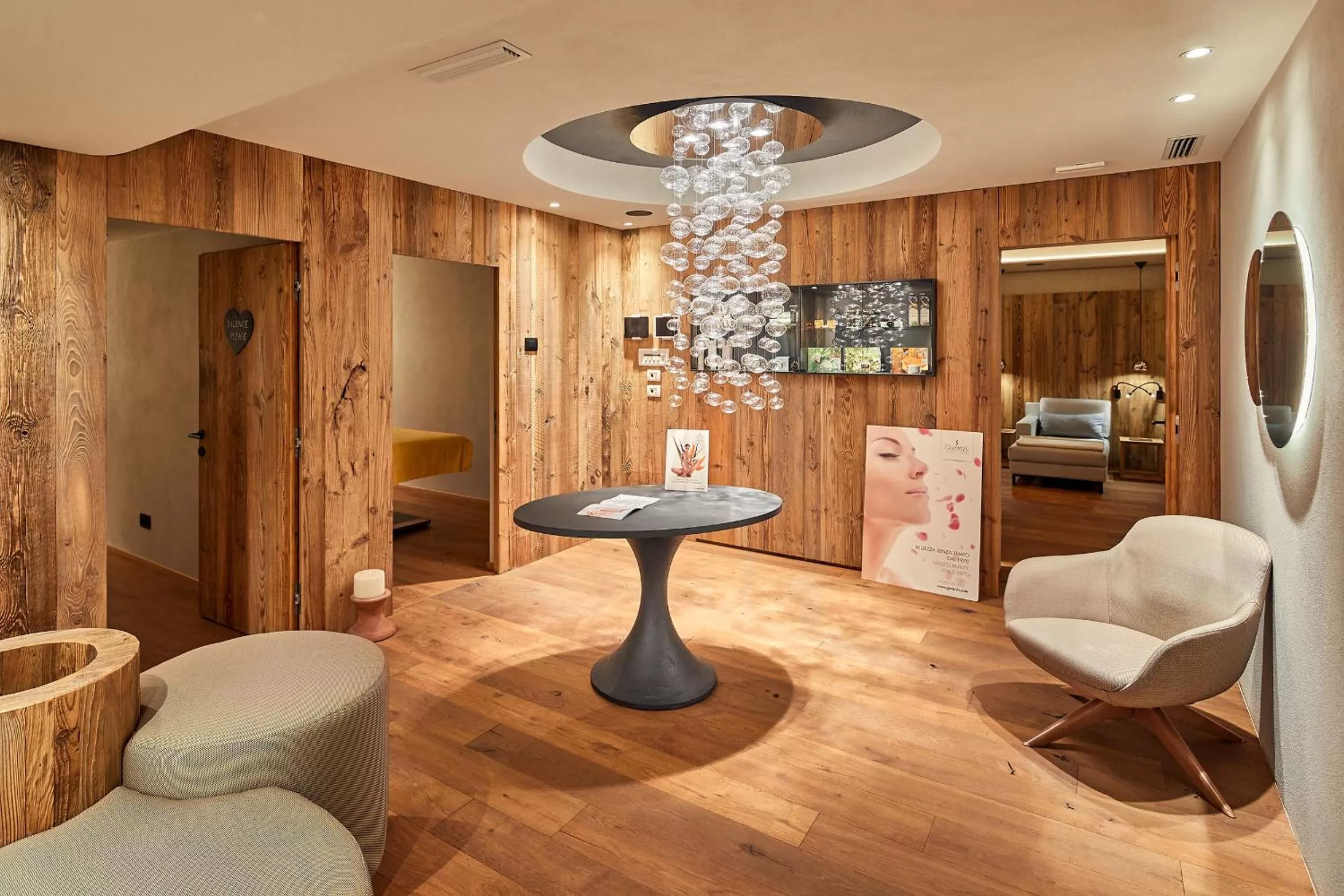 Spa and wellness centre/facilities in Hotel Marmolada