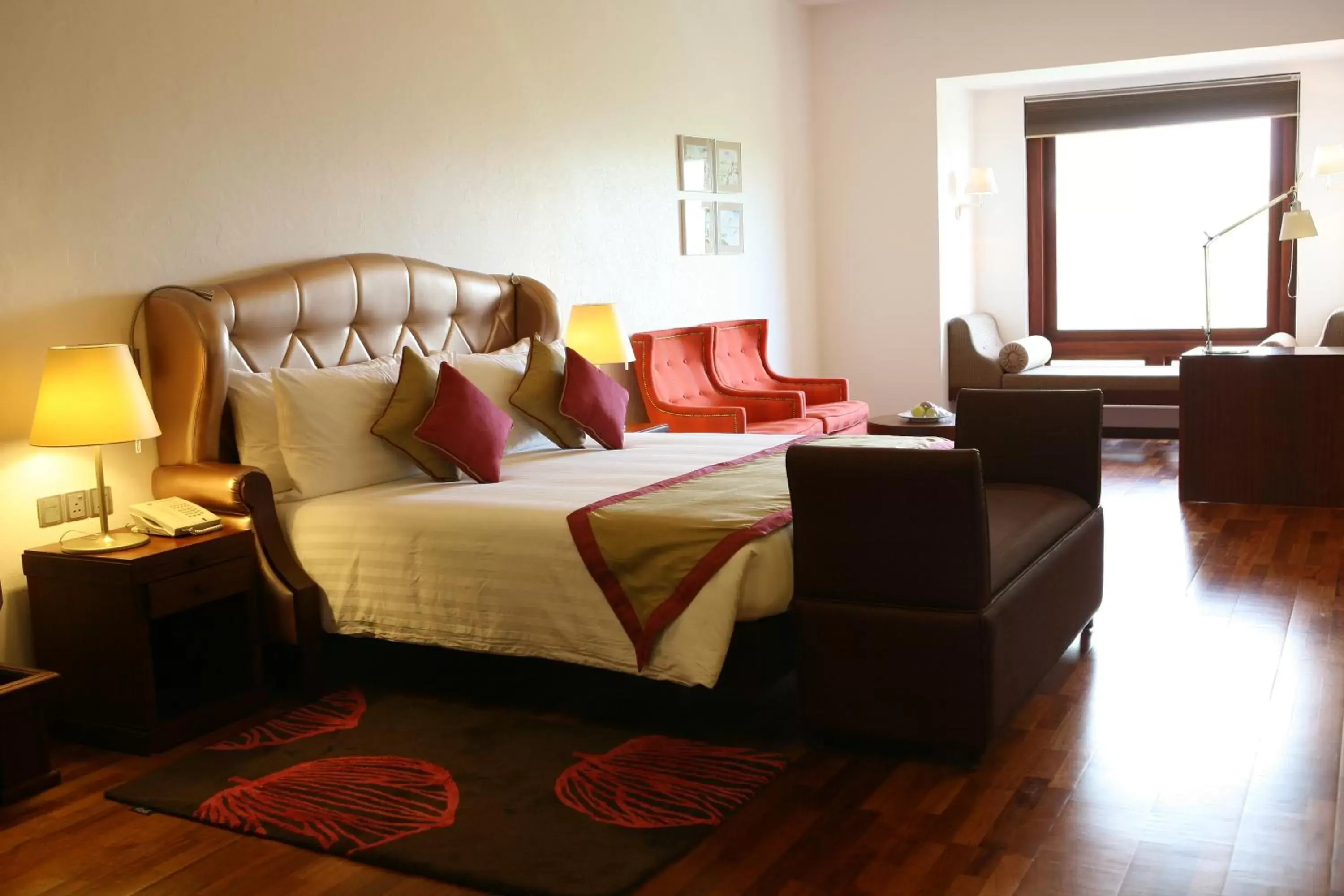 Photo of the whole room, Bed in The Leela Ashtamudi, A Raviz Hotel