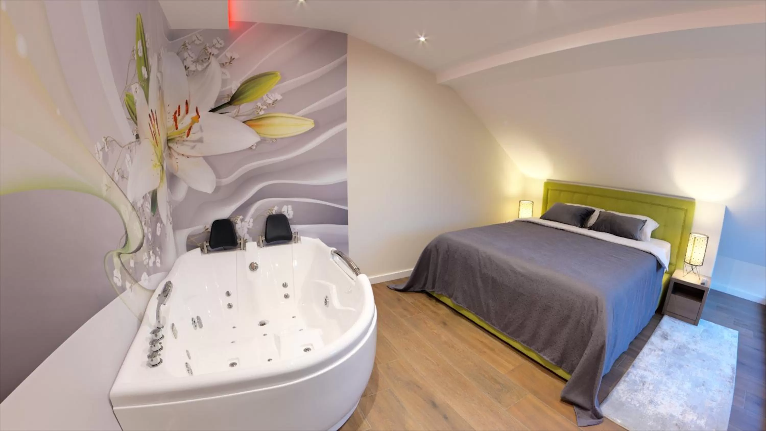 Bedroom, Bed in Apart Hotel Maksimum