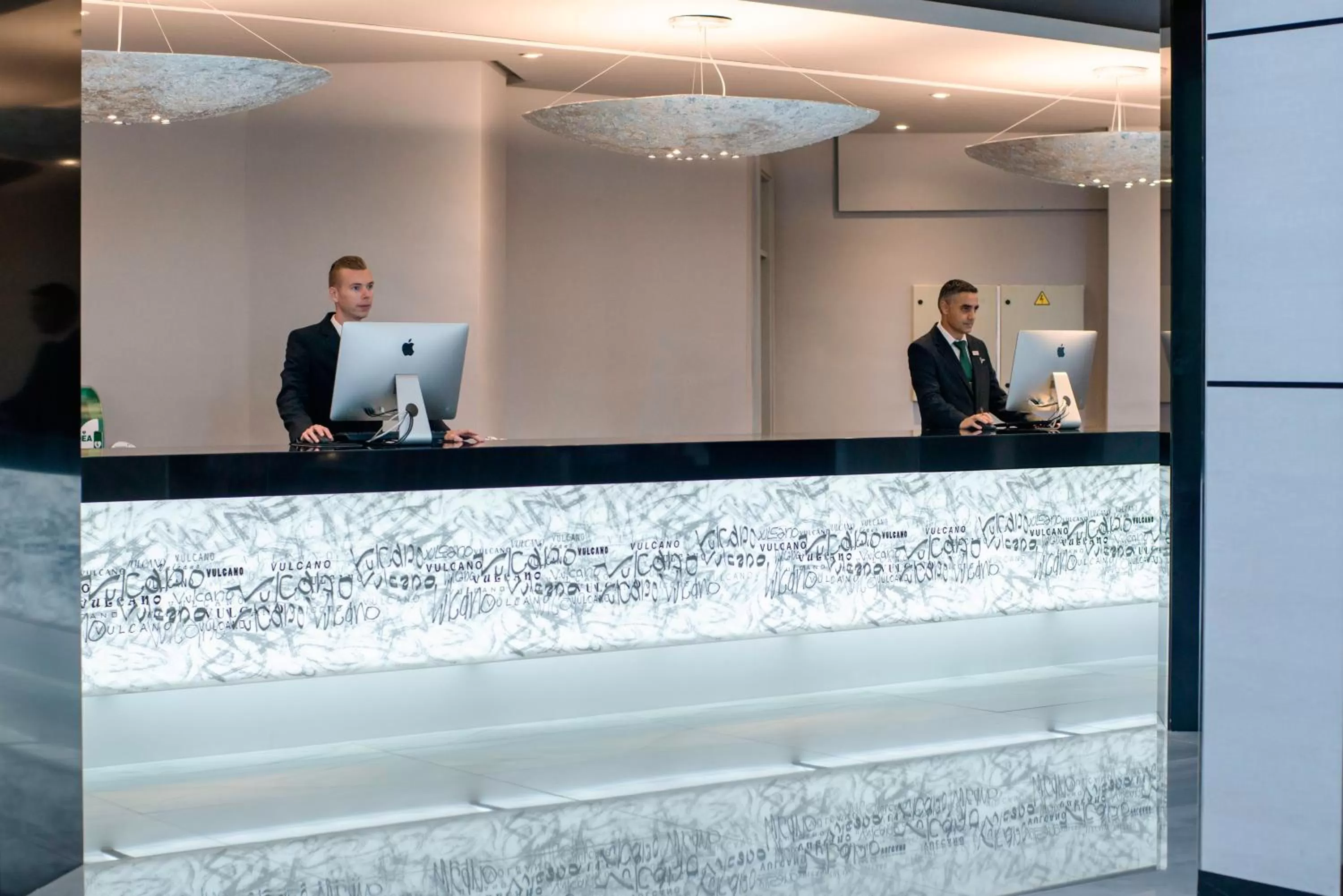 Staff in Spring Hotel Vulcano