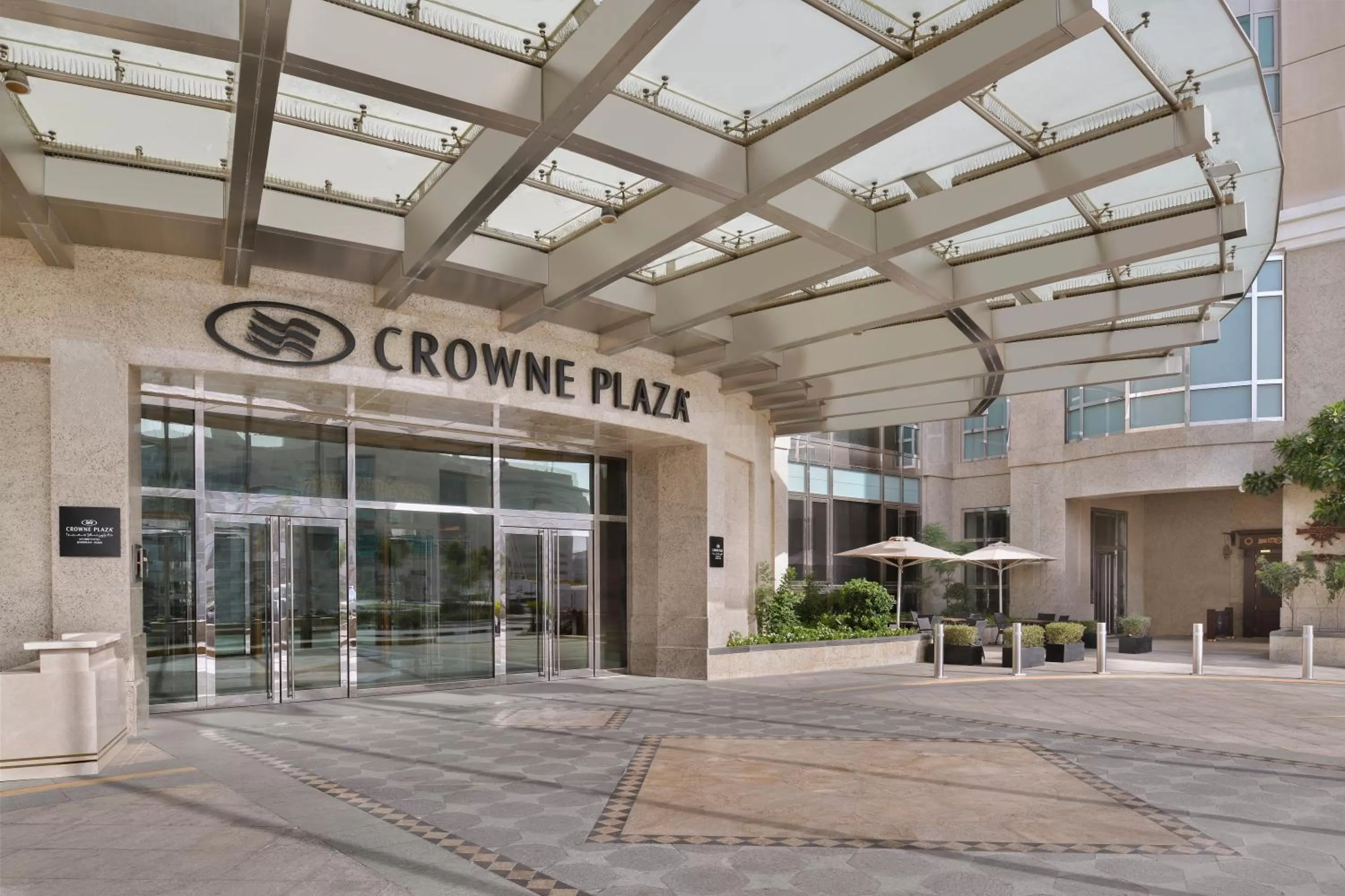 Facade/entrance in Crowne Plaza - Dubai Jumeirah by IHG