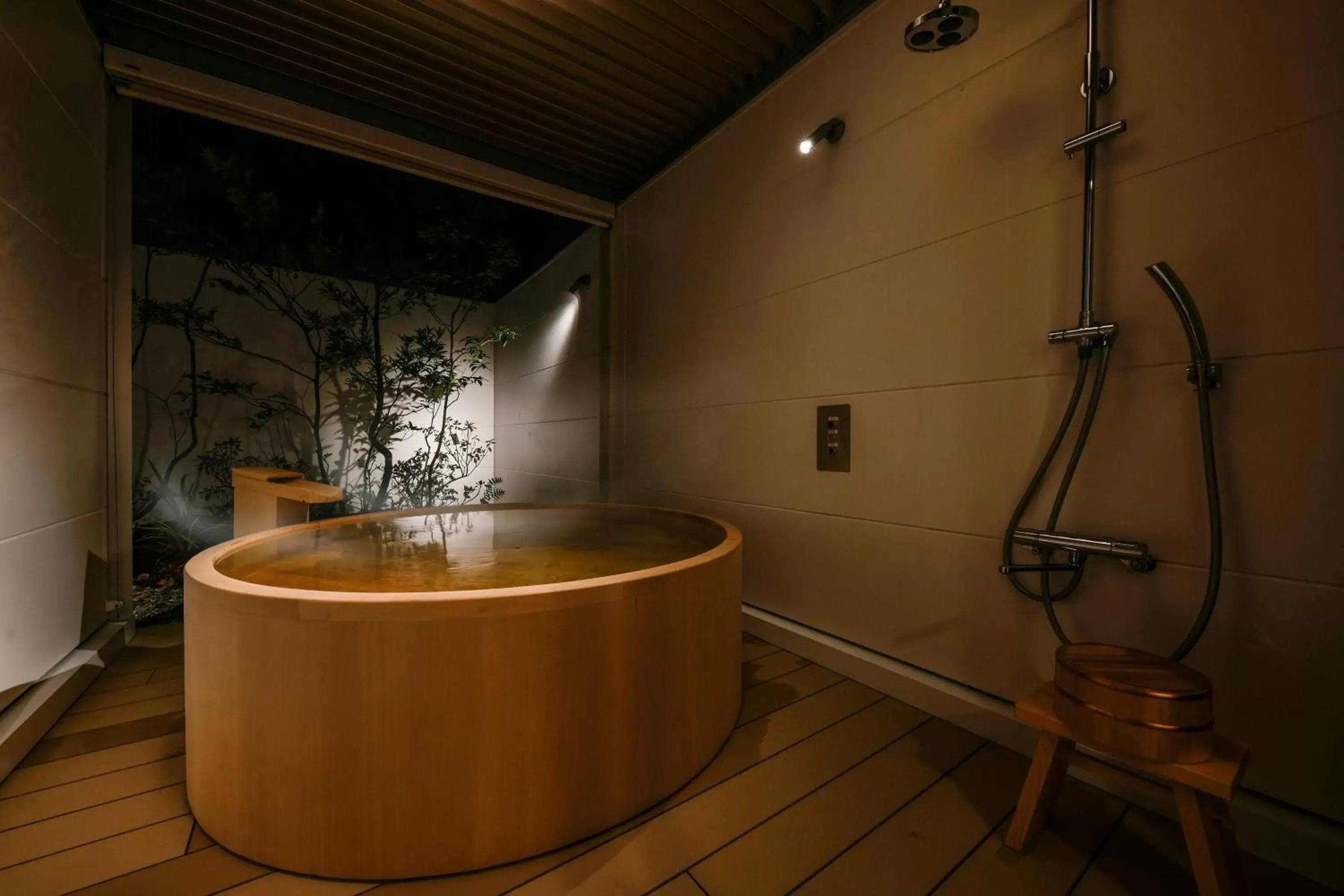 Hot Spring Bath, Bathroom in REF Kumamoto by VESSEL HOTELS