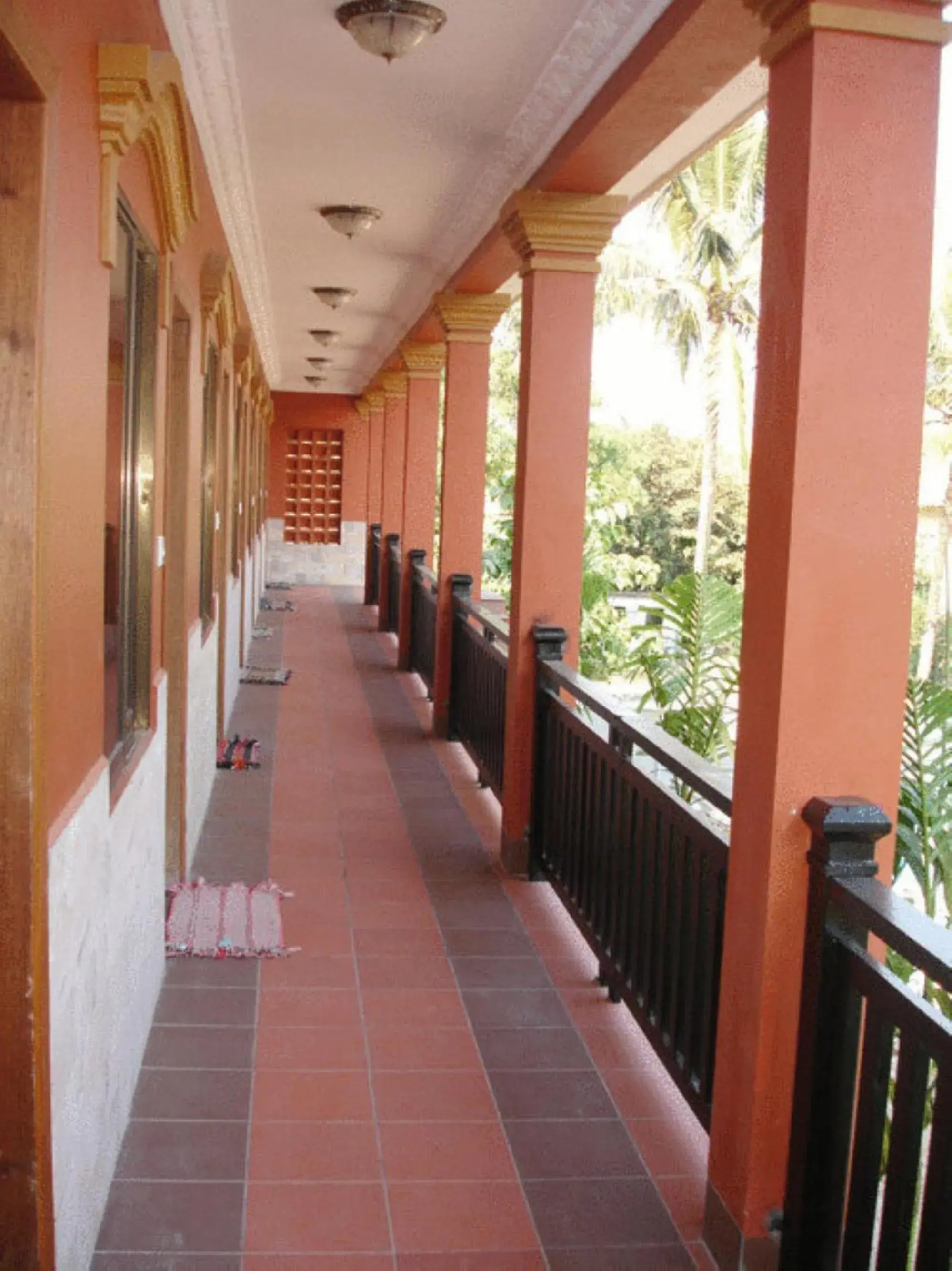 Decorative detail, Balcony/Terrace in Jasmine Lodge Siem Reap