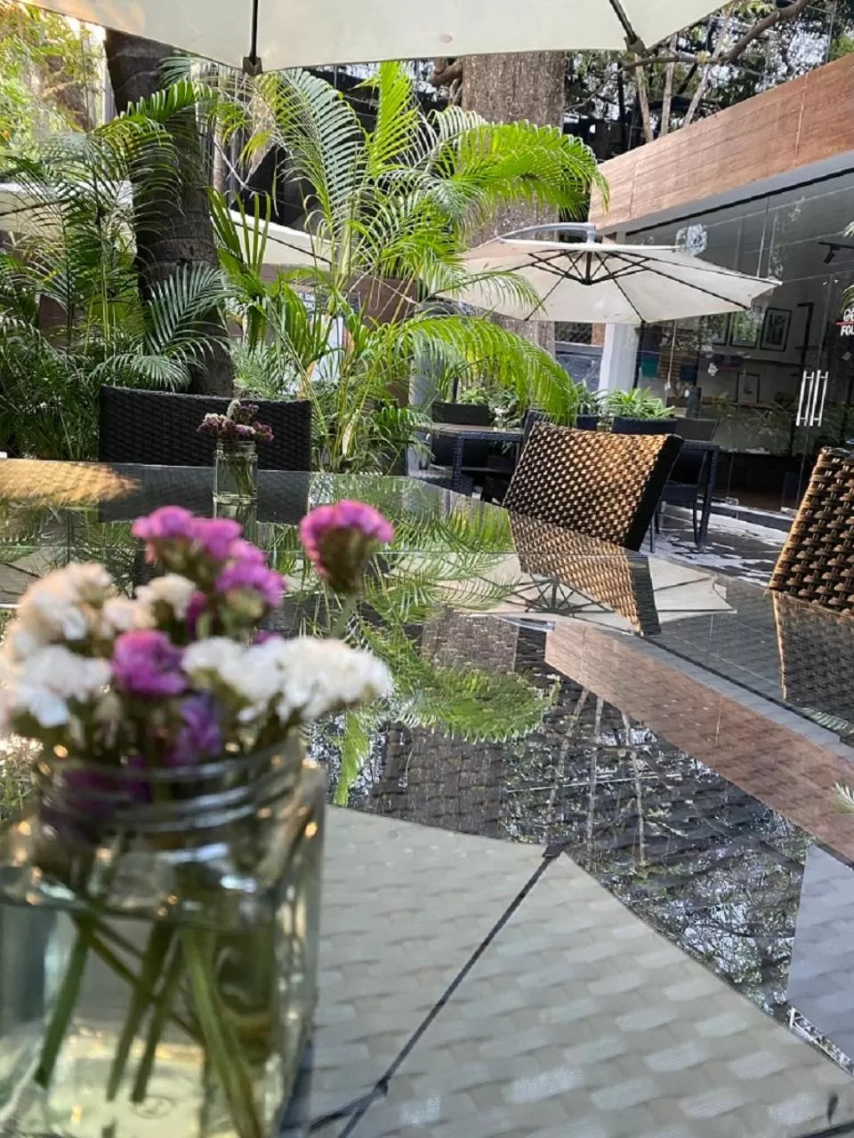 Patio in Hotel Ketan