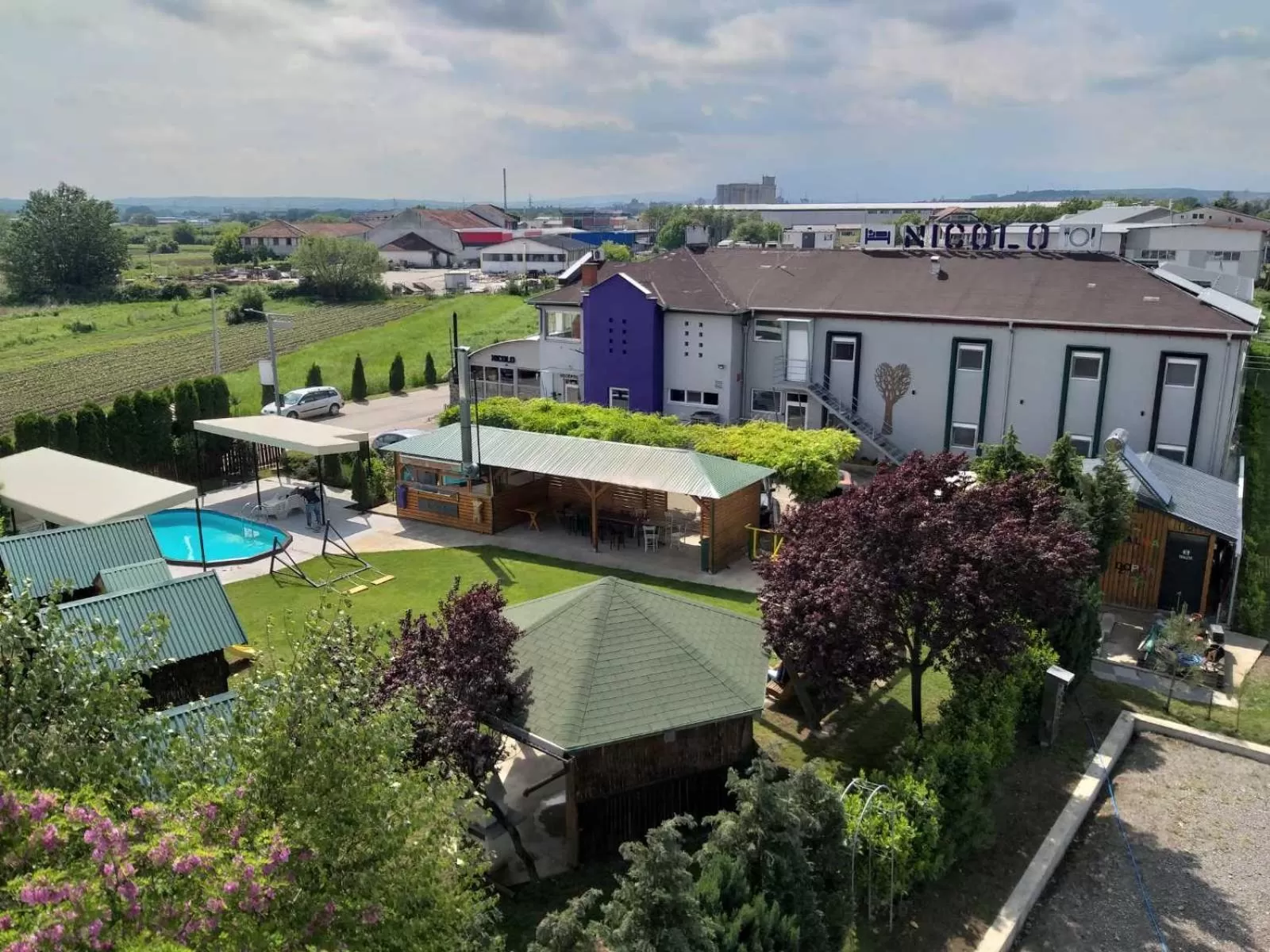 Pool View in Garni Hotel & Spa Nicolo
