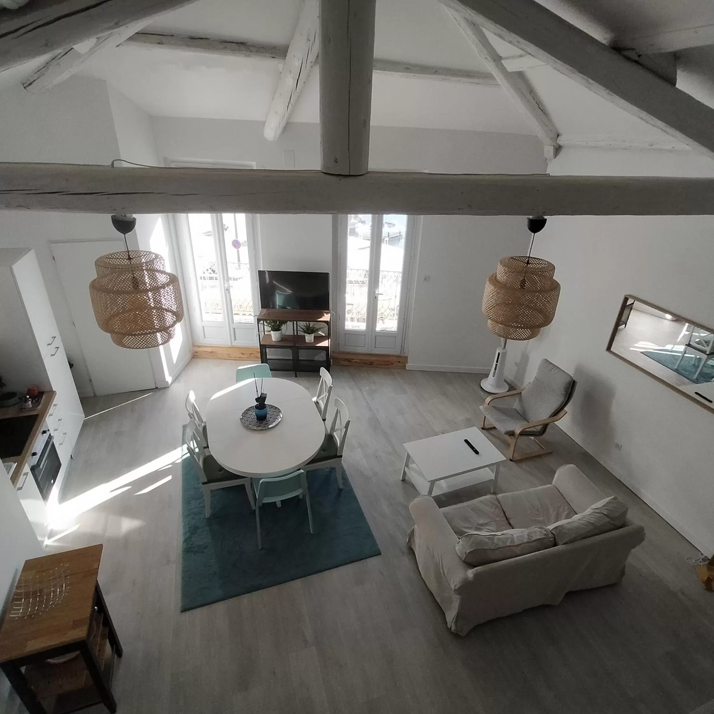 Living room in Hotel-Restaurant Du Port