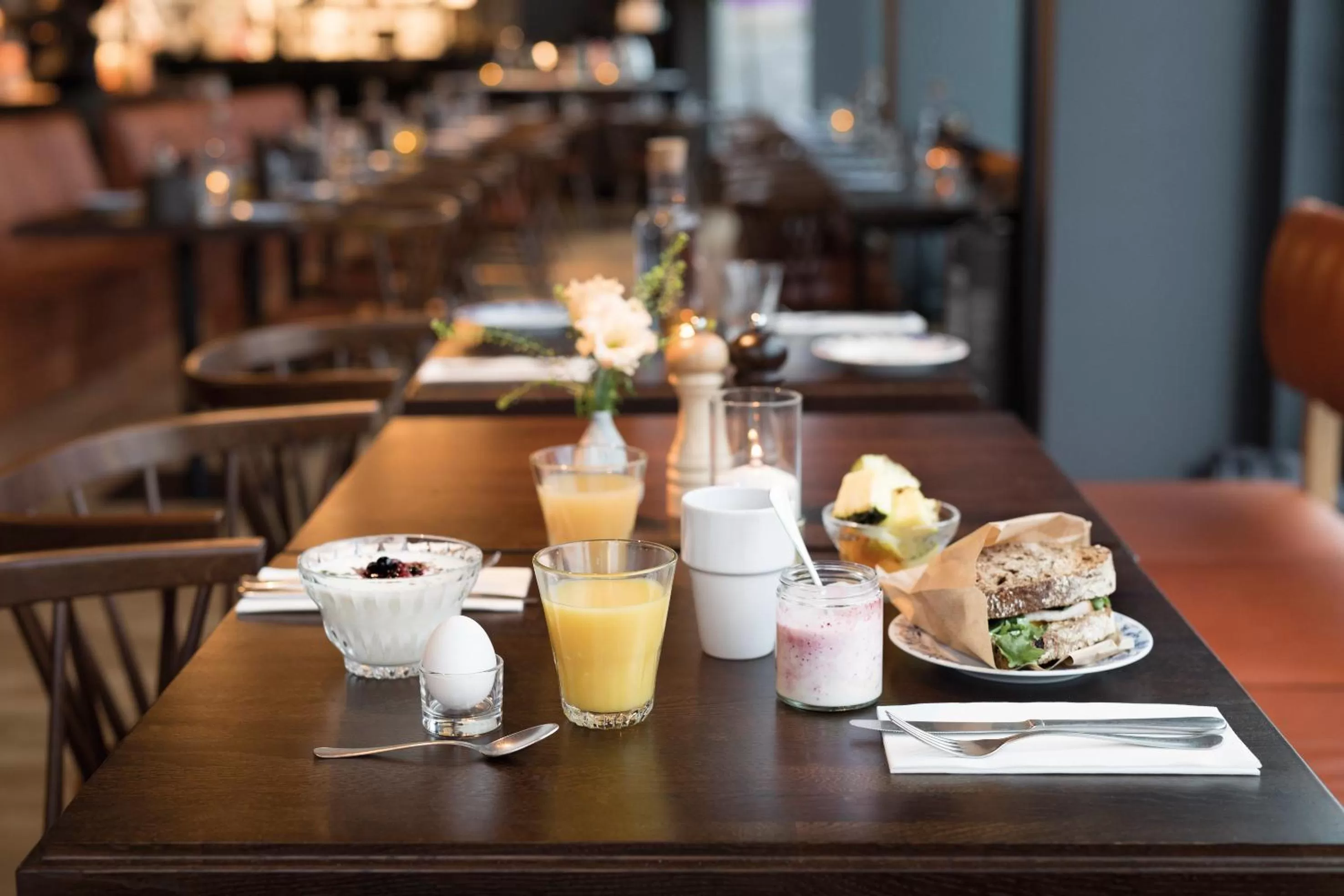 Food close-up in Elite Hotel Carolina Tower