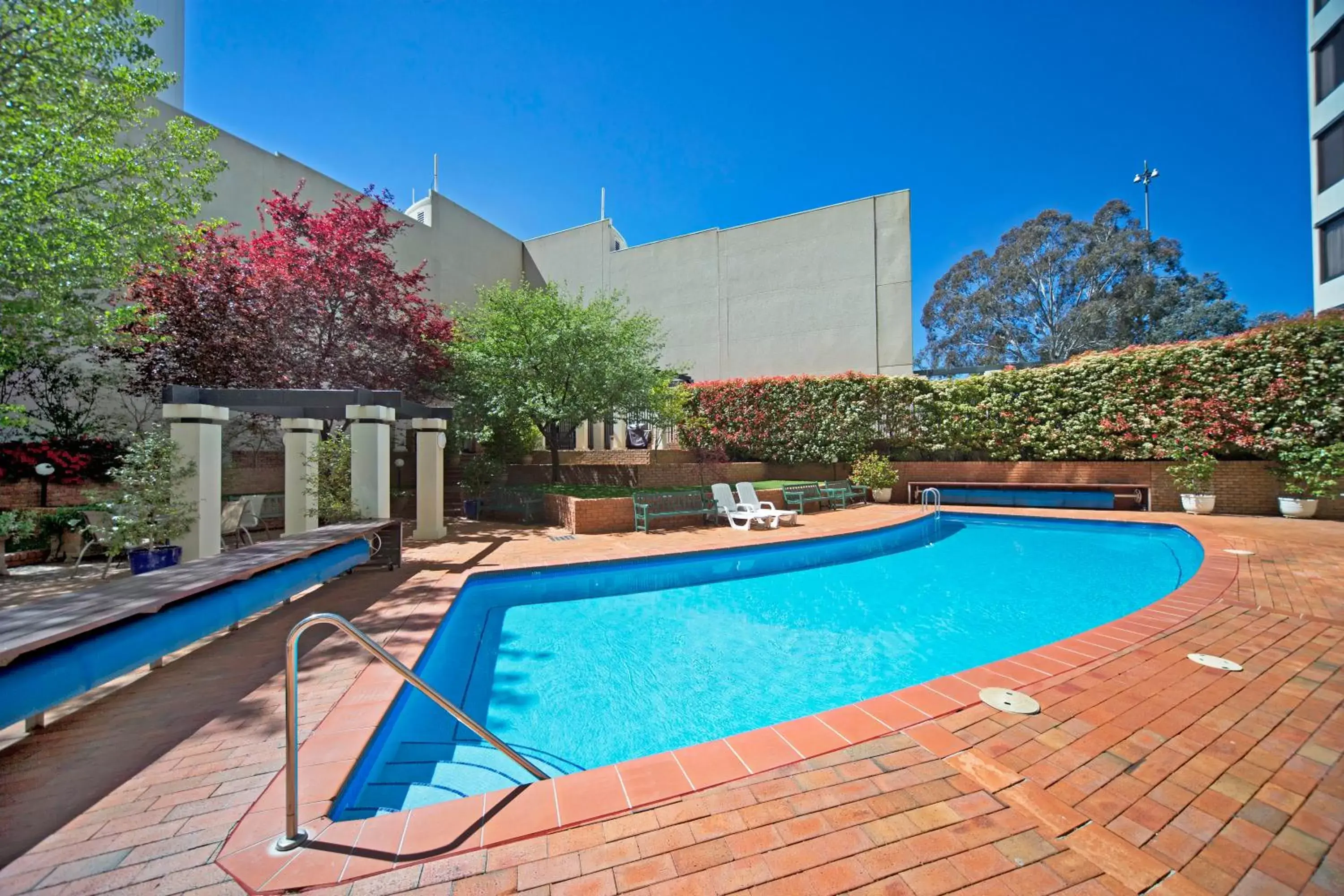 Swimming Pool in BreakFree Capital Tower Apartments