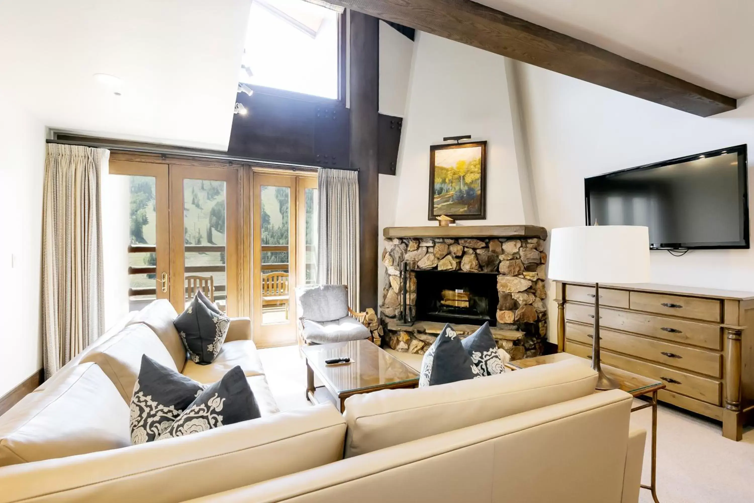 Living room, Seating Area in Stein Eriksen Lodge Deer Valley