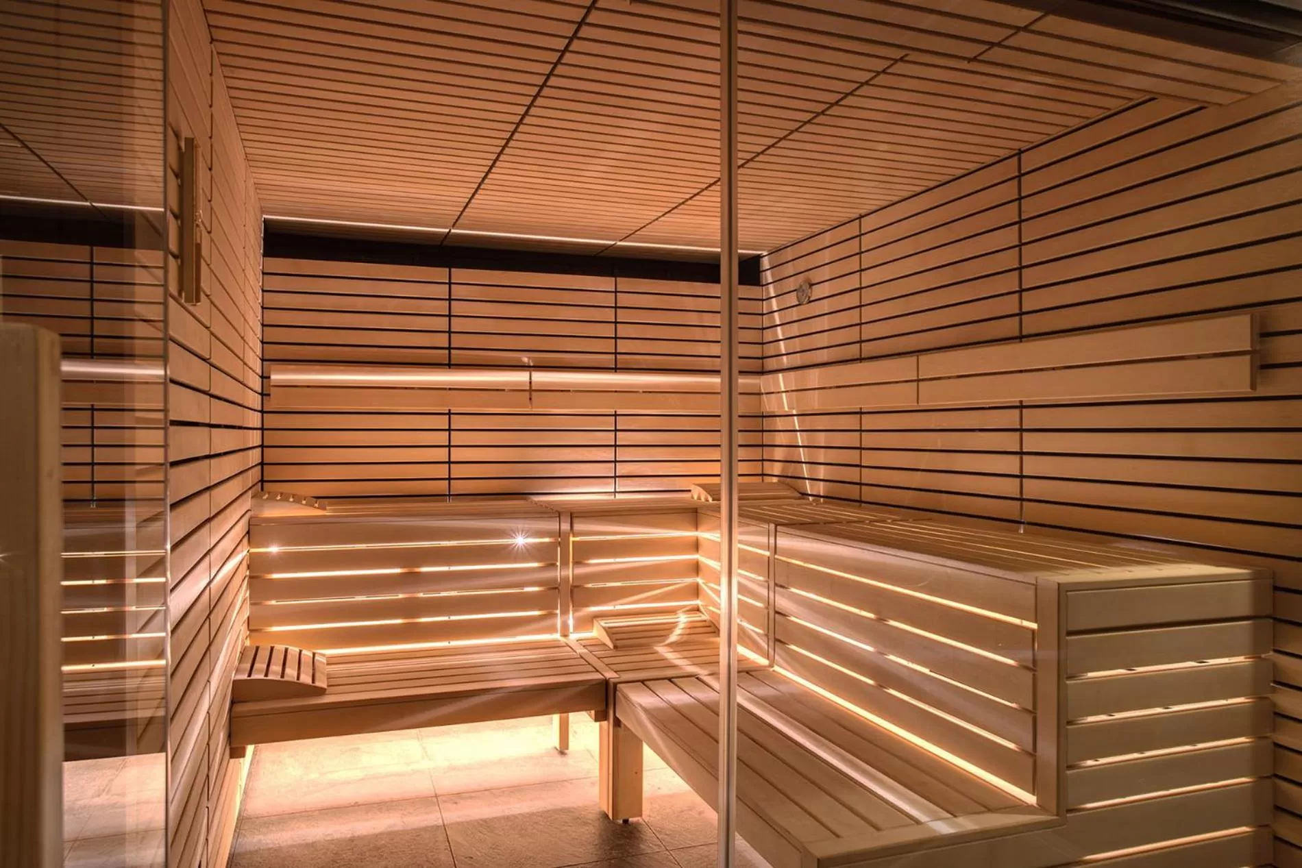 Sauna in Hotel Splendide Royal