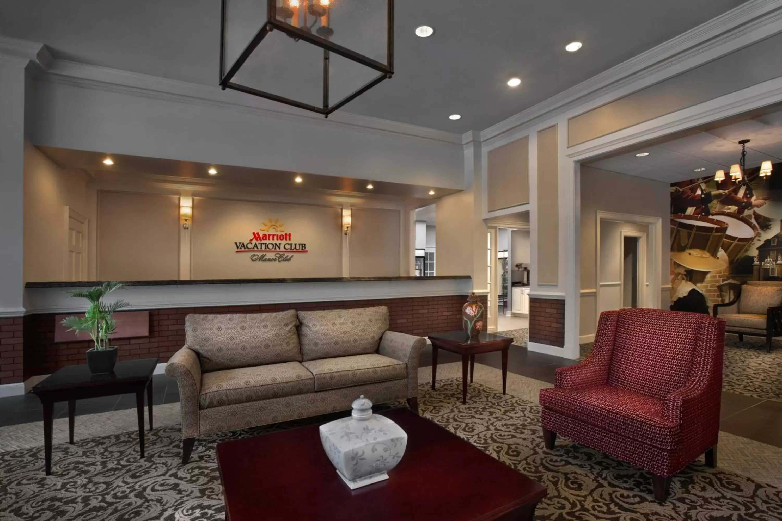 Lobby or reception, Lobby/Reception in Marriott's Manor Club at Ford's Colony