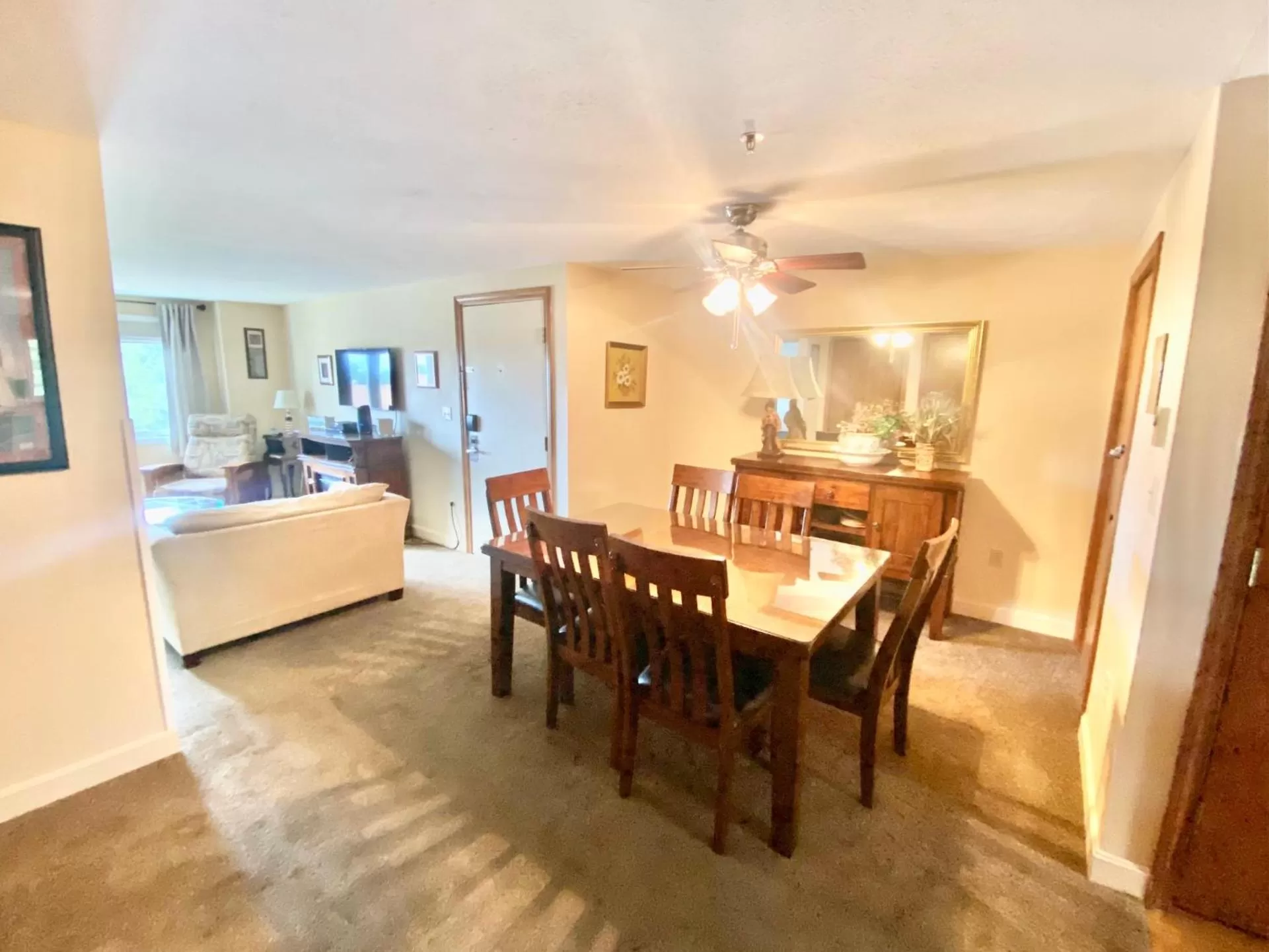 Dining area in Village By The Sea