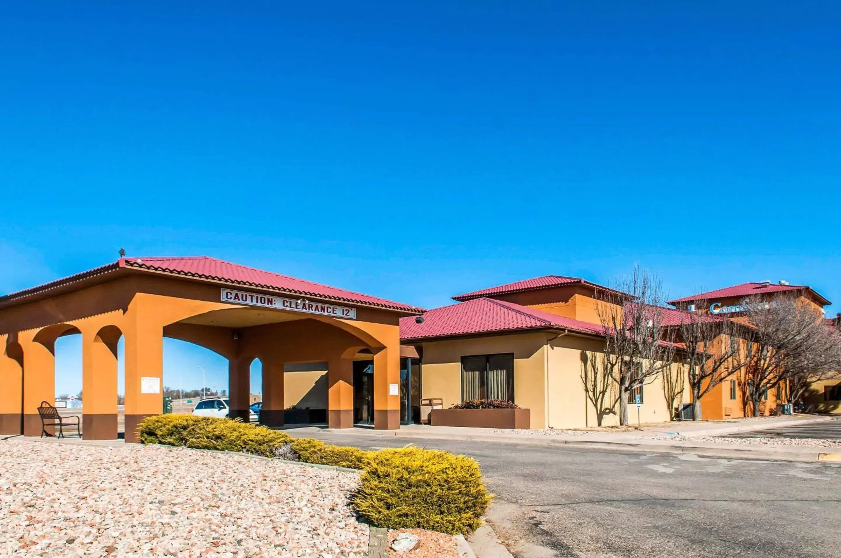 Property building in Comfort Inn Las Vegas New Mexico Property building in Comfort Inn Las Vegas New Mexico