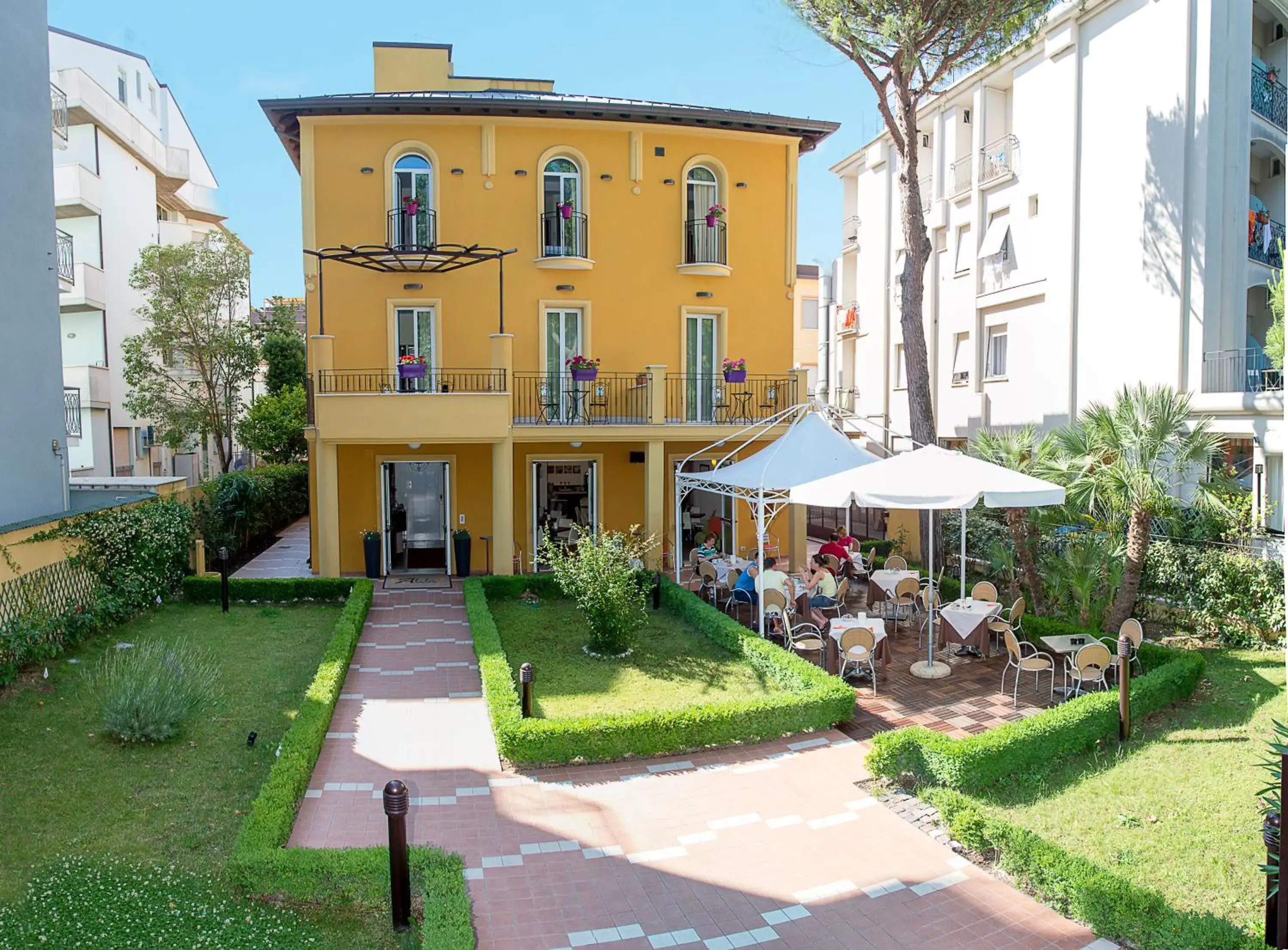 Facade/entrance, Property Building in Hotel Alibi