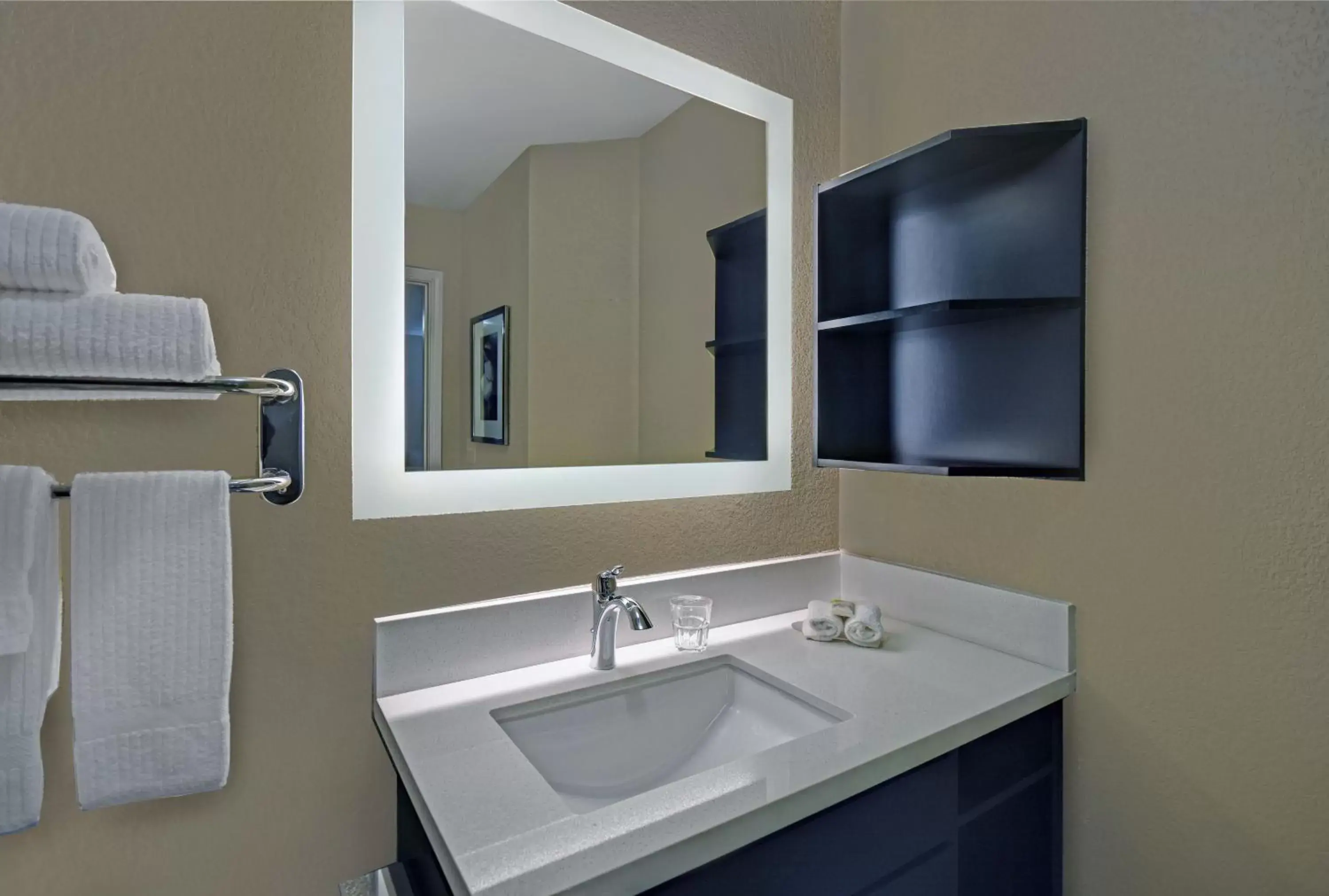 Bathroom in Candlewood Suites Sumter, an IHG Hotel