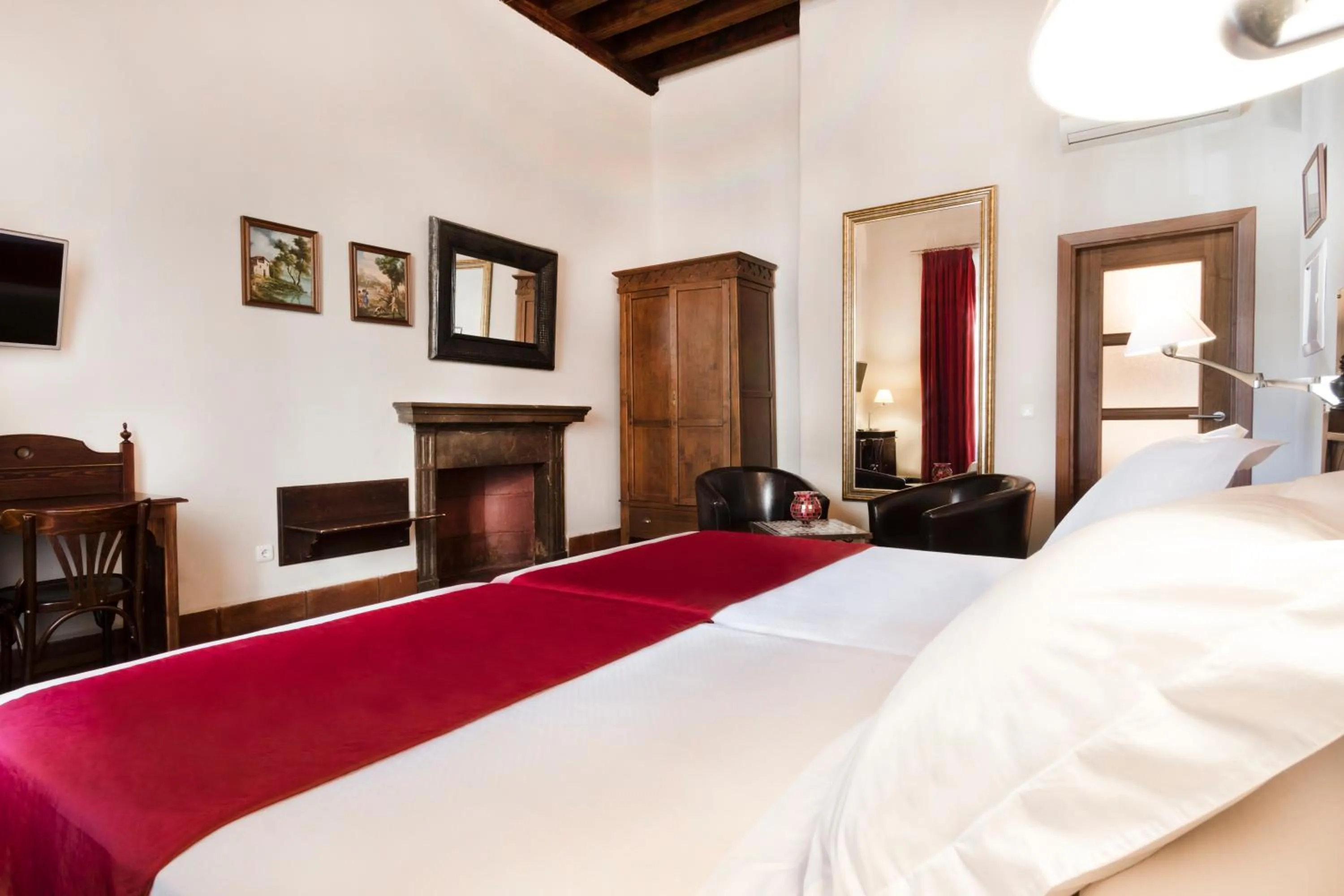 Bedroom, Bed in Casa Palacio Pilar del Toro