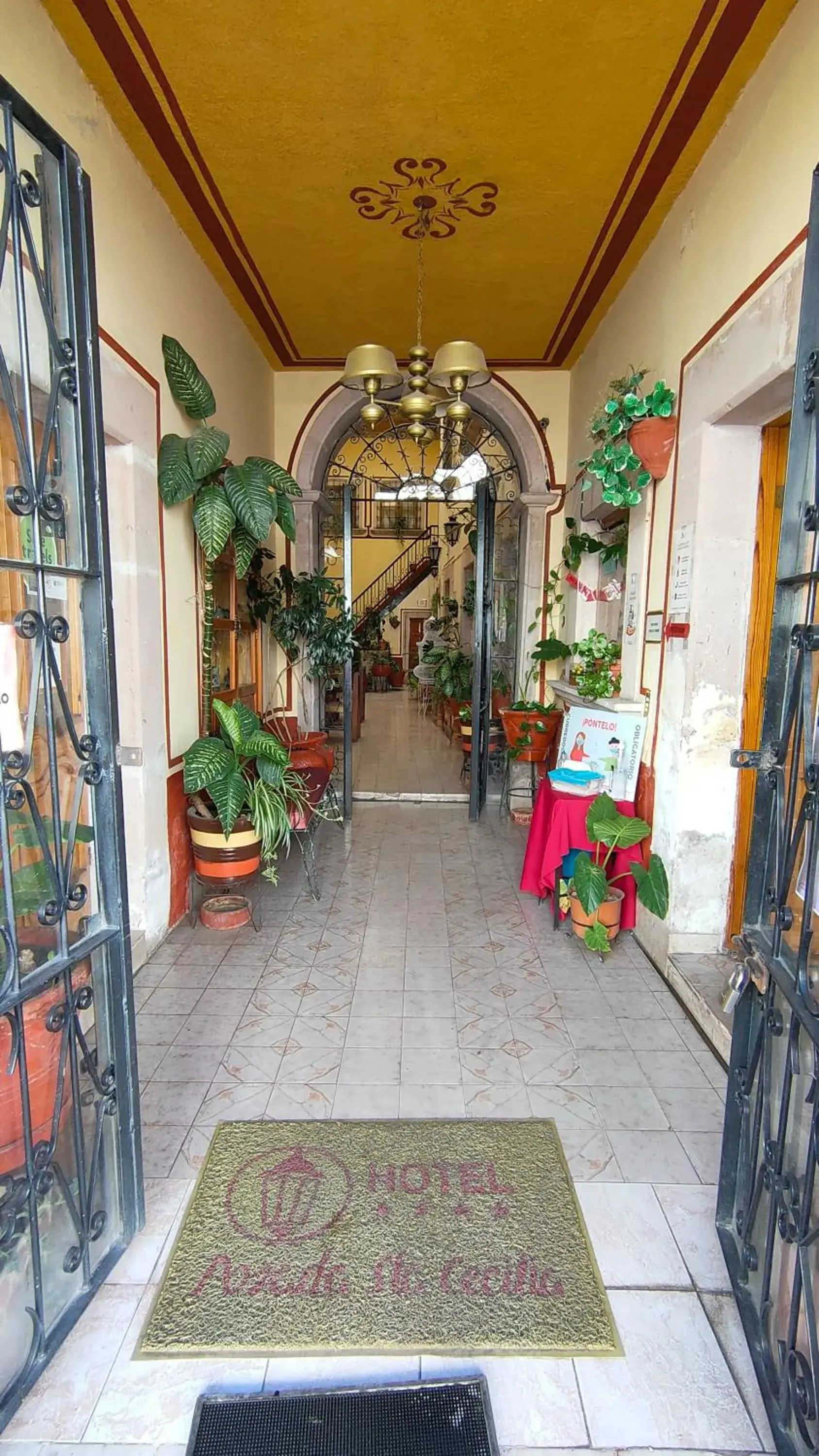 Area and facilities in OYO Posada Santa Cecilia, Jerez Zacatecas