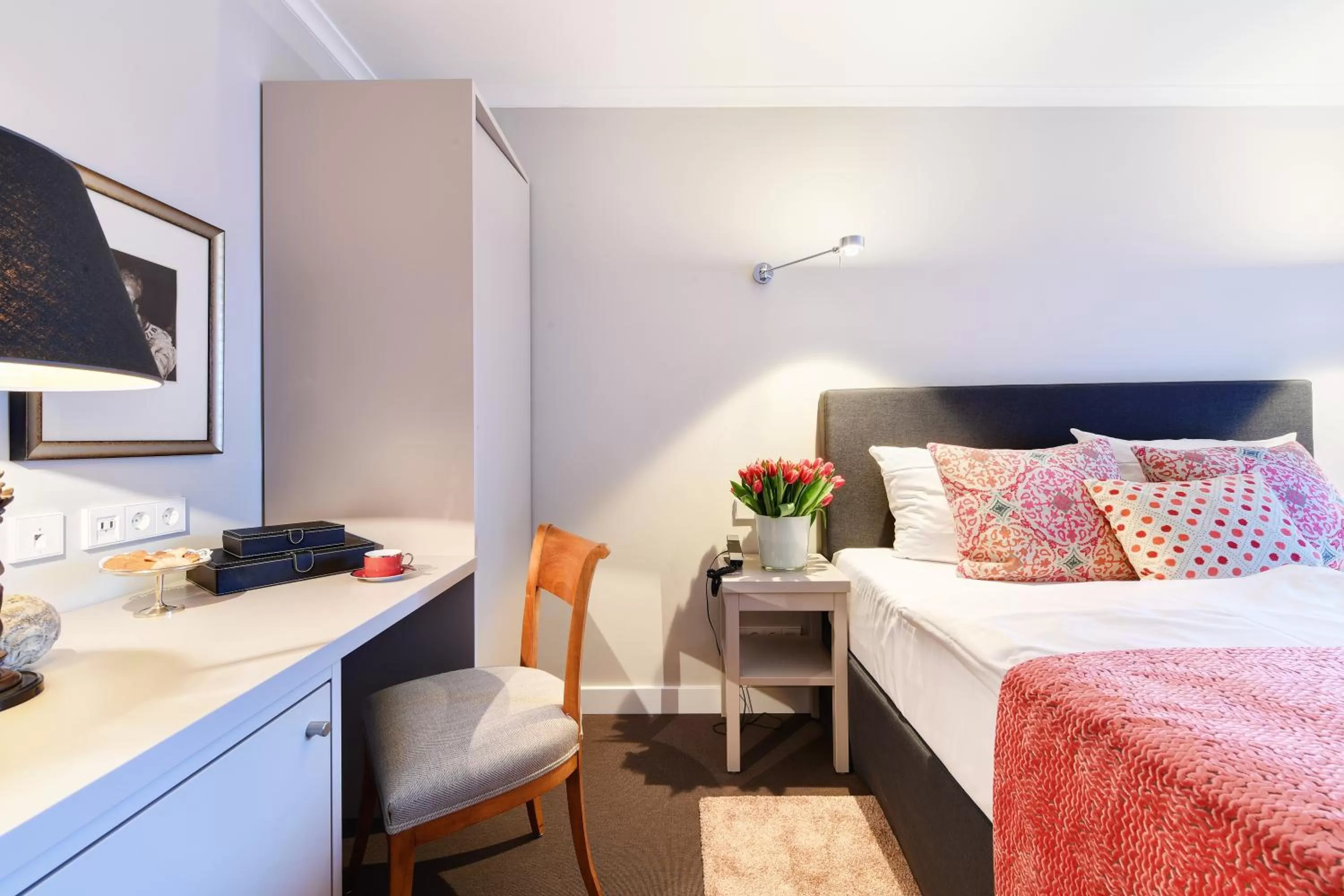 Bed in Hotel Admiral