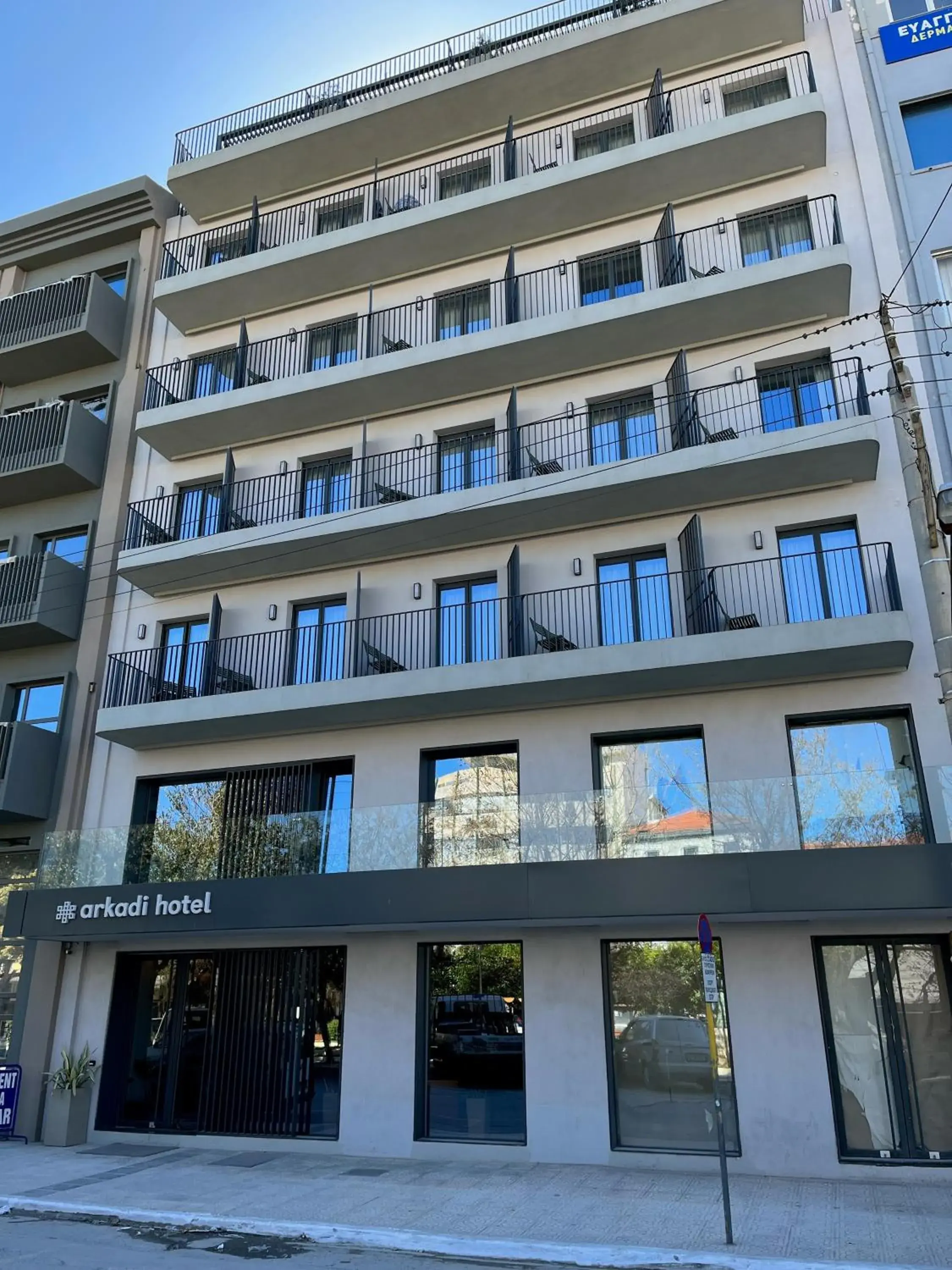 Property building in Arkadi Hotel Property building in Arkadi Hotel