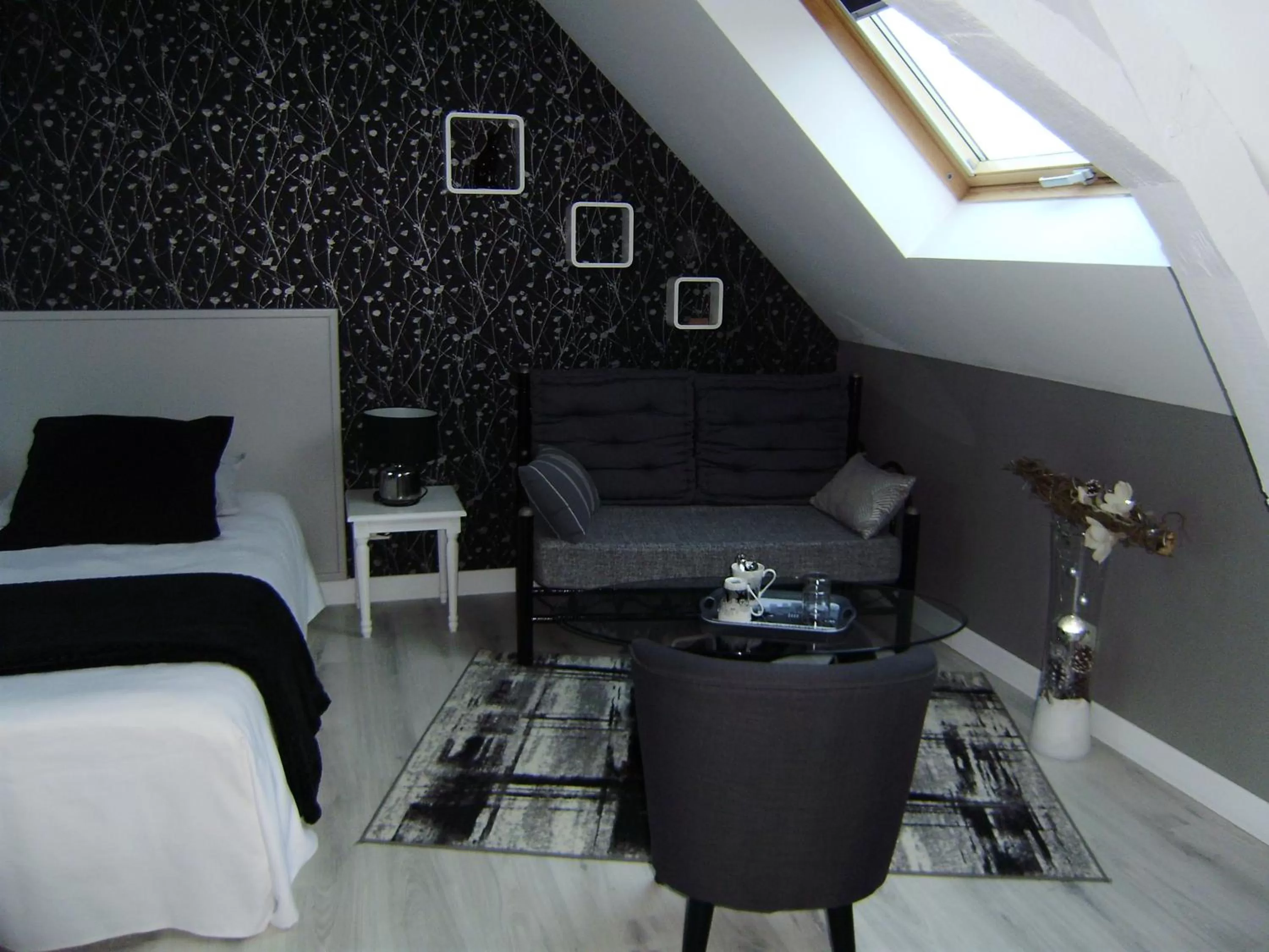 Seating Area in Chambres d'hôtes Mauvierges