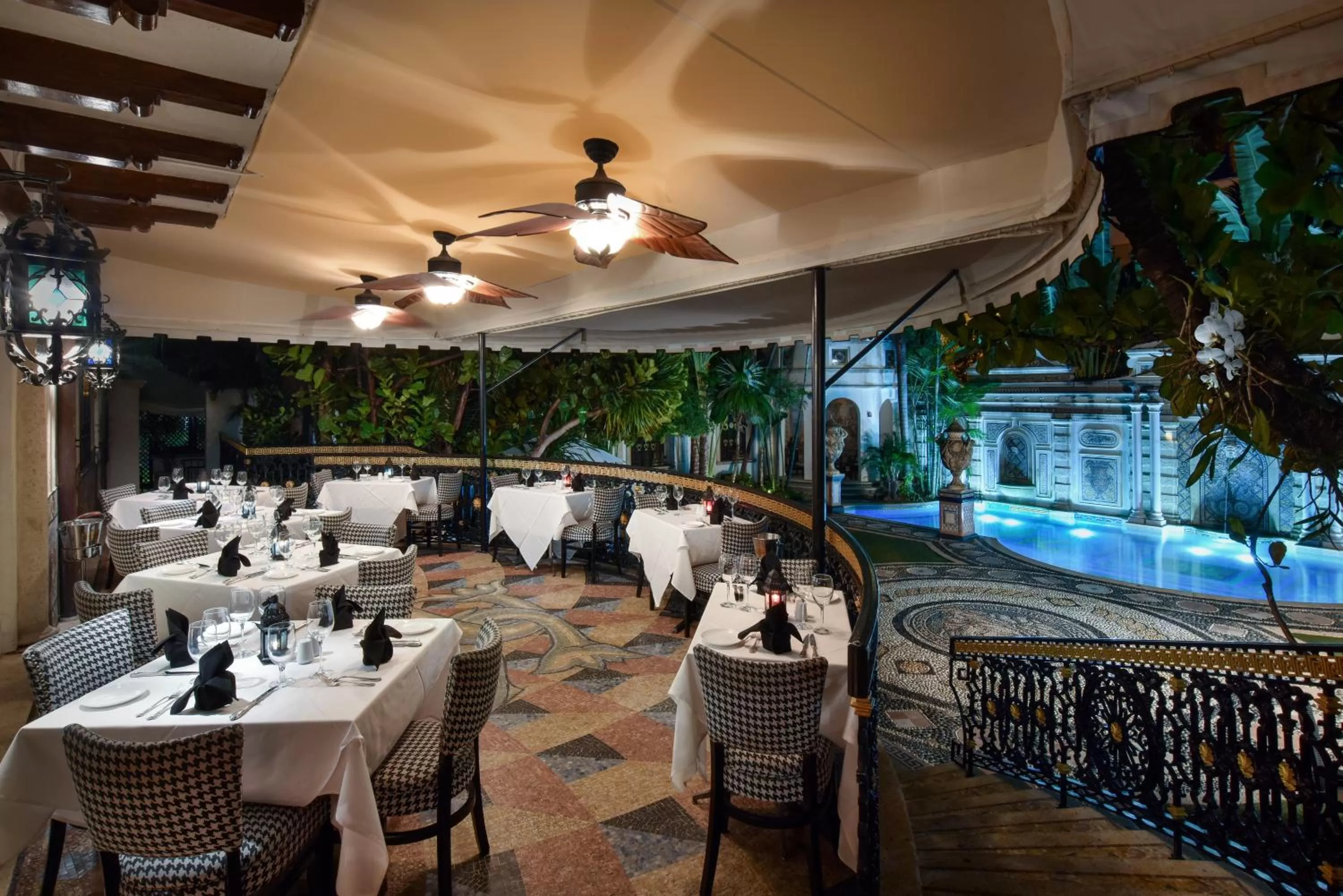 Patio in The Villa Casa Casuarina