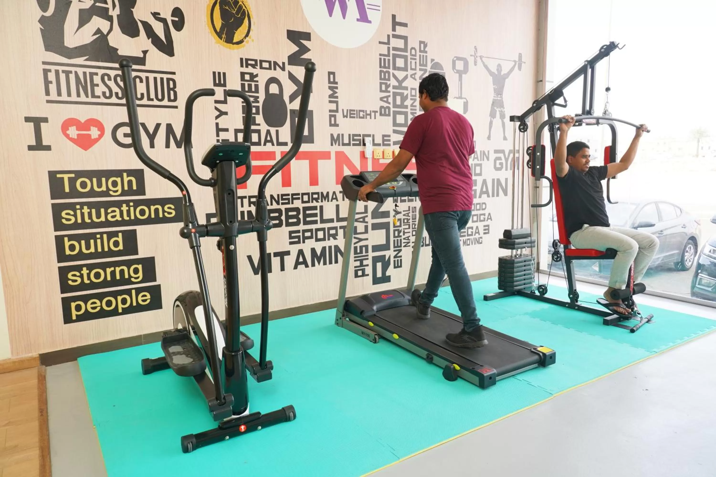 Fitness Center/Facilities in Wahaj Al Mesak Units