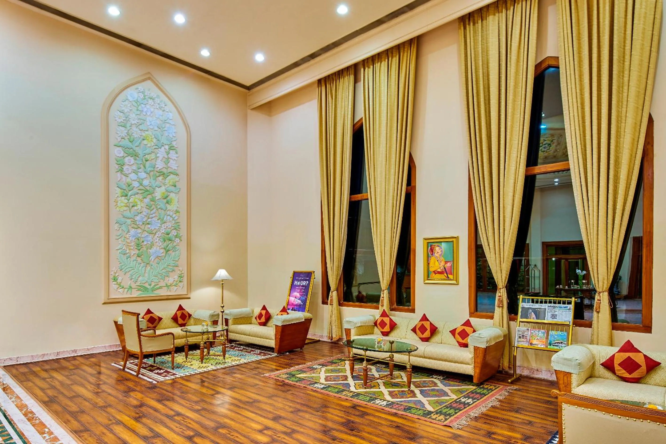 Lobby or reception in The Ummed Jodhpur Palace Resort & Spa