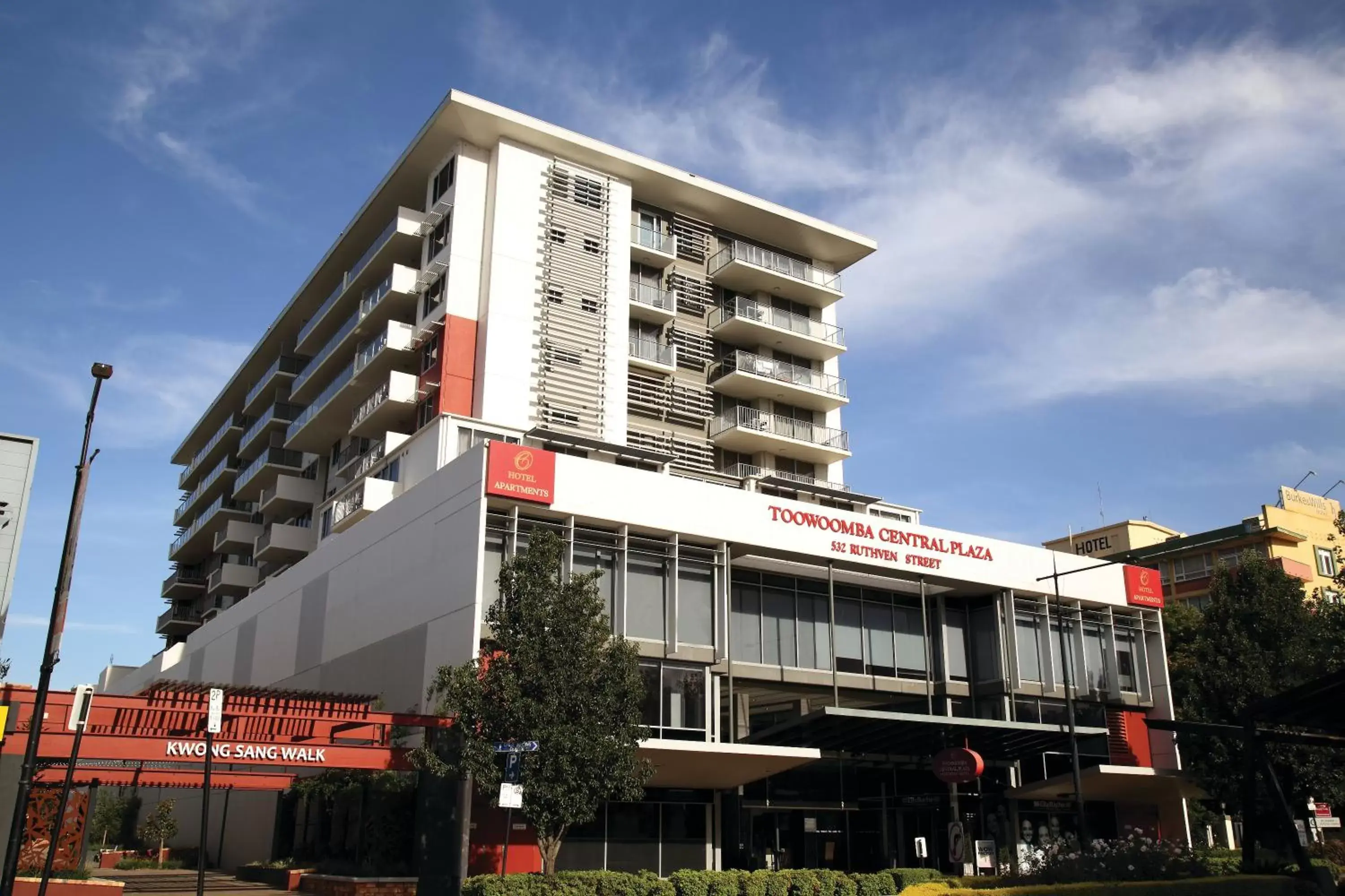 Property Building in Toowoomba Central Plaza Apartment Hotel