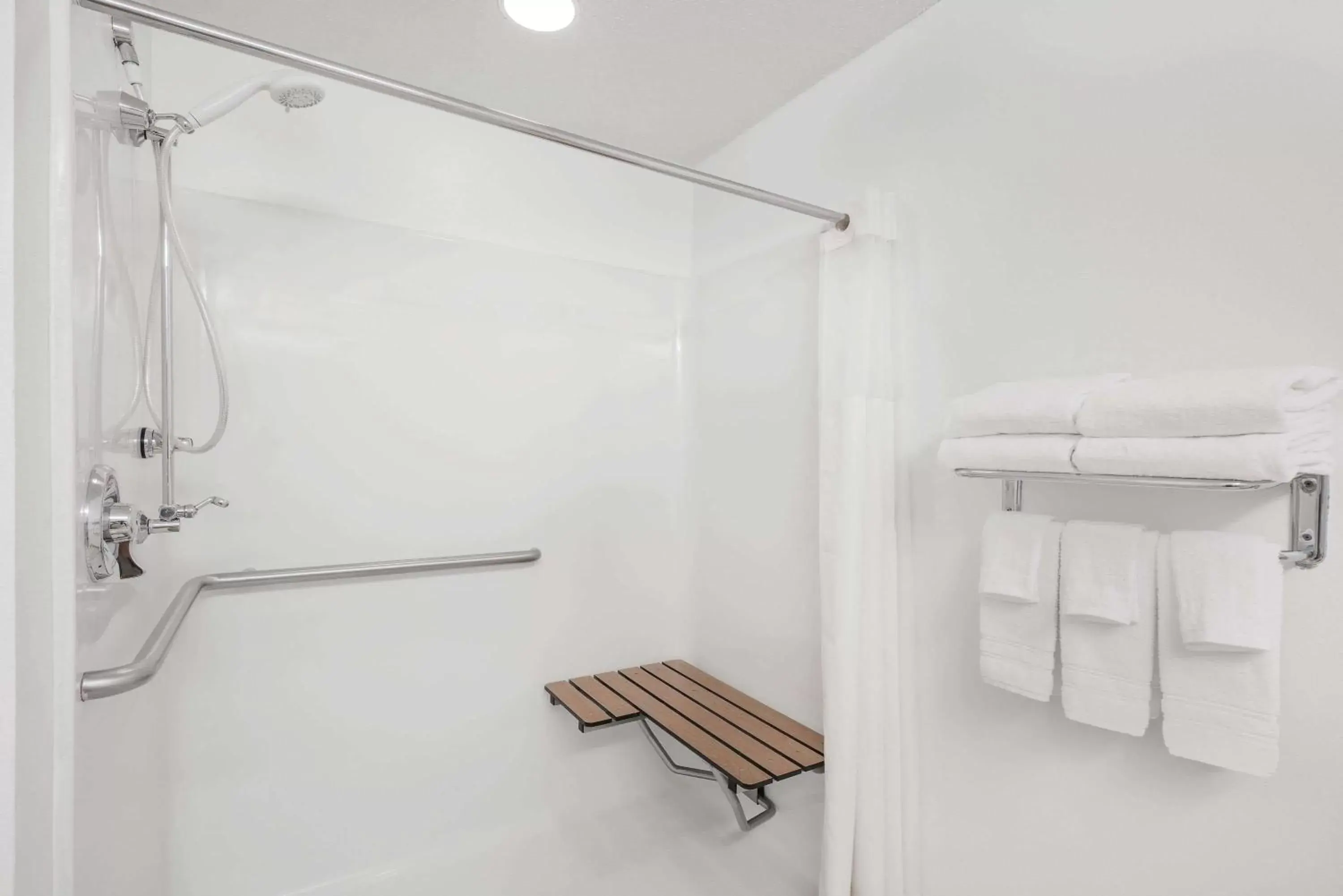 Shower, Bathroom in Microtel Inn & Suites by Wyndham Hamburg