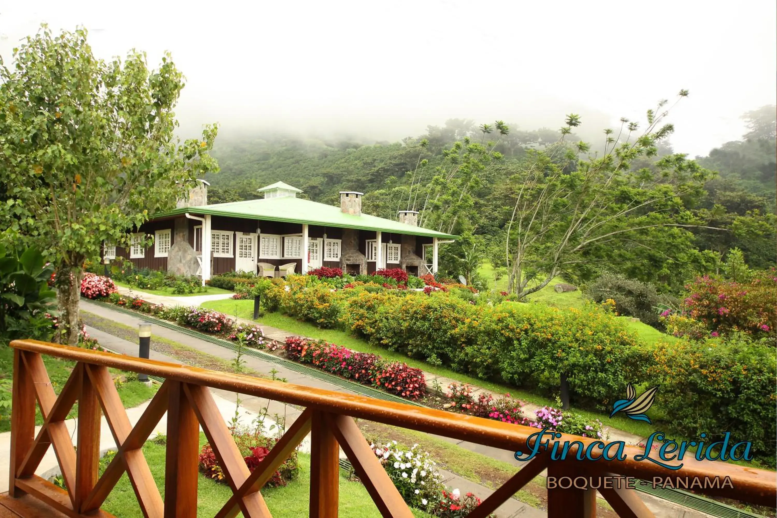 Balcony/Terrace in Hotel Finca Lerida Coffee Plantation and Boutique Hotel