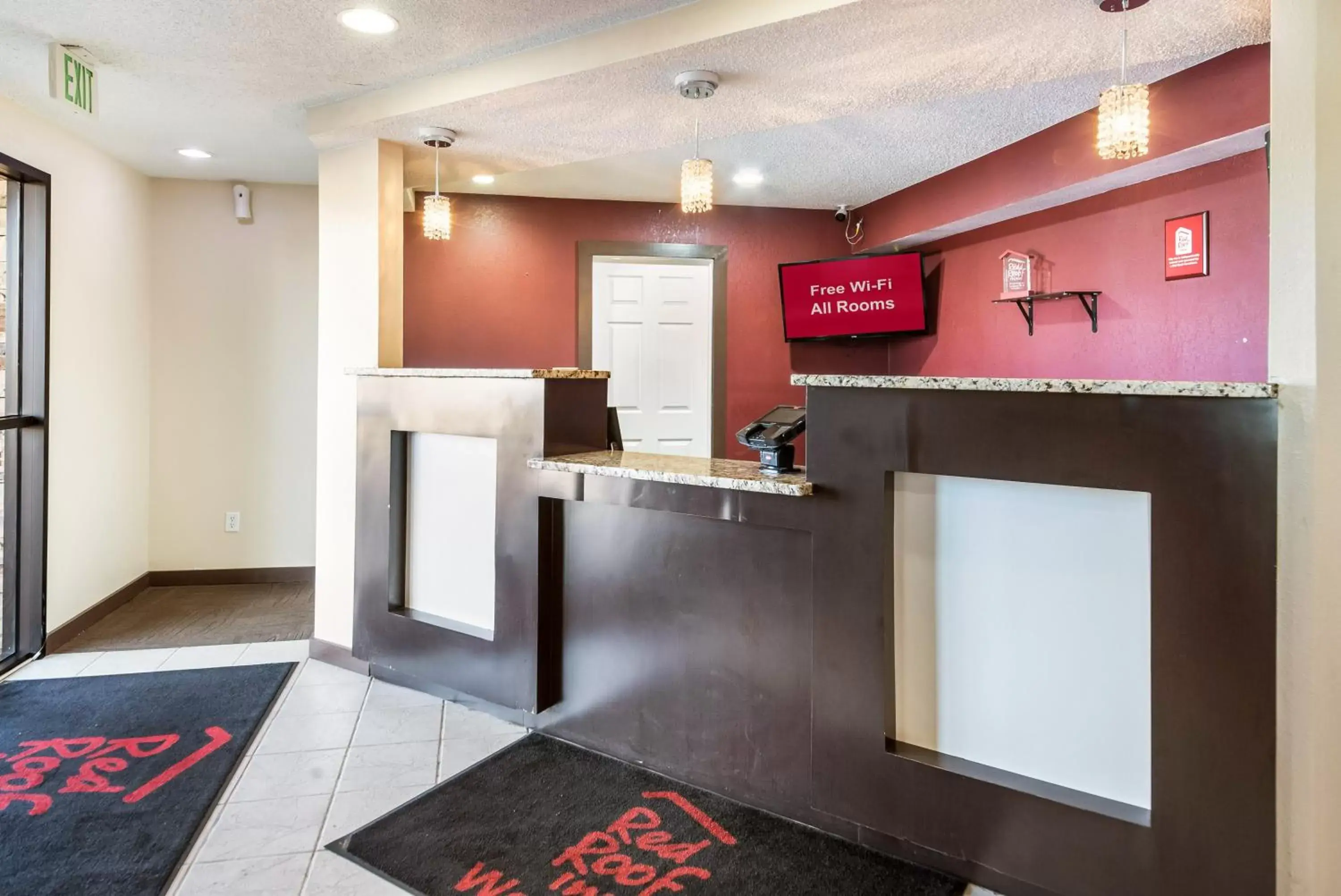 Lobby or reception, Lobby/Reception in Red Roof Inn Anderson, IN