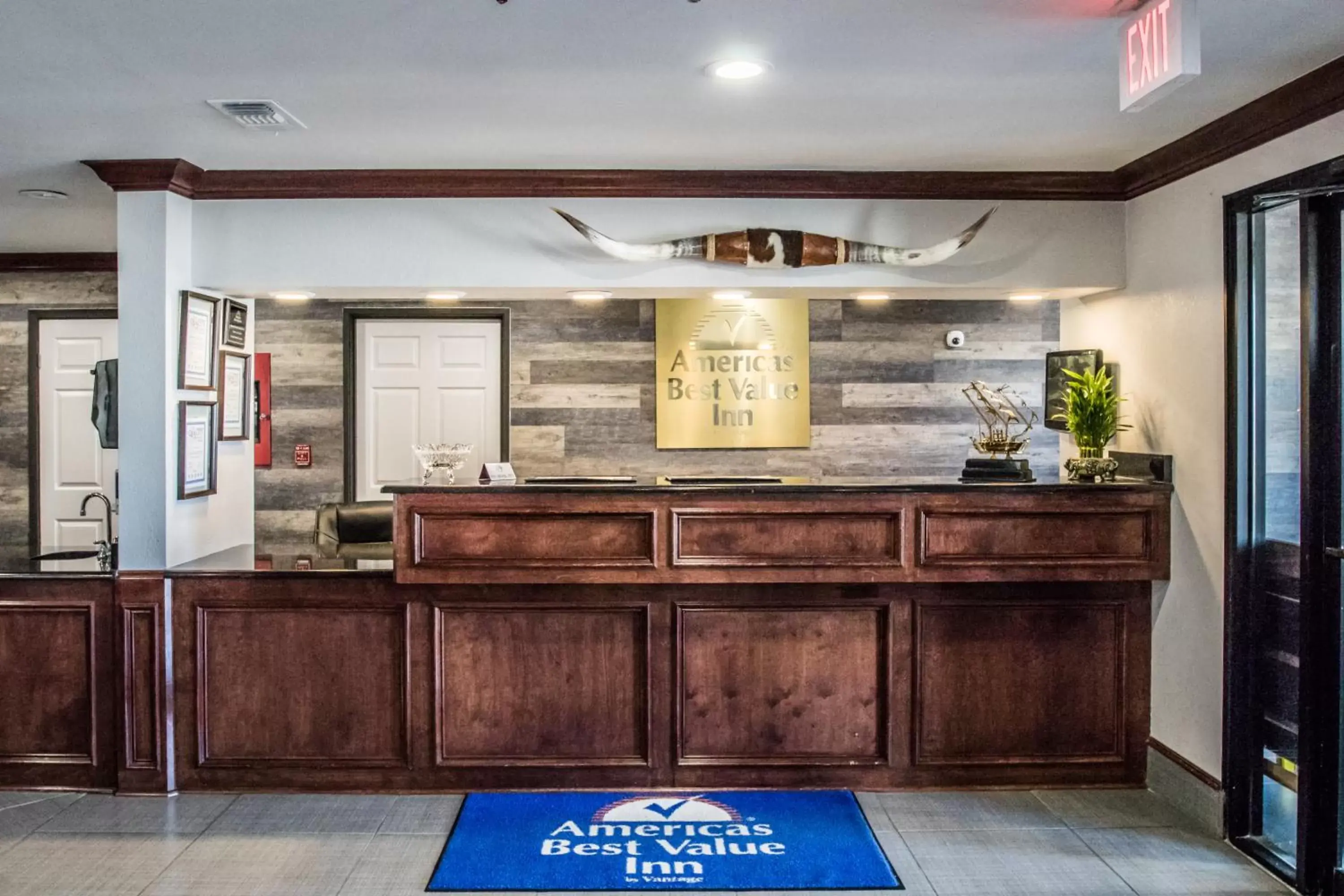 Lobby or reception, Lobby/Reception in Americas Best Value Inn - Fort Worth