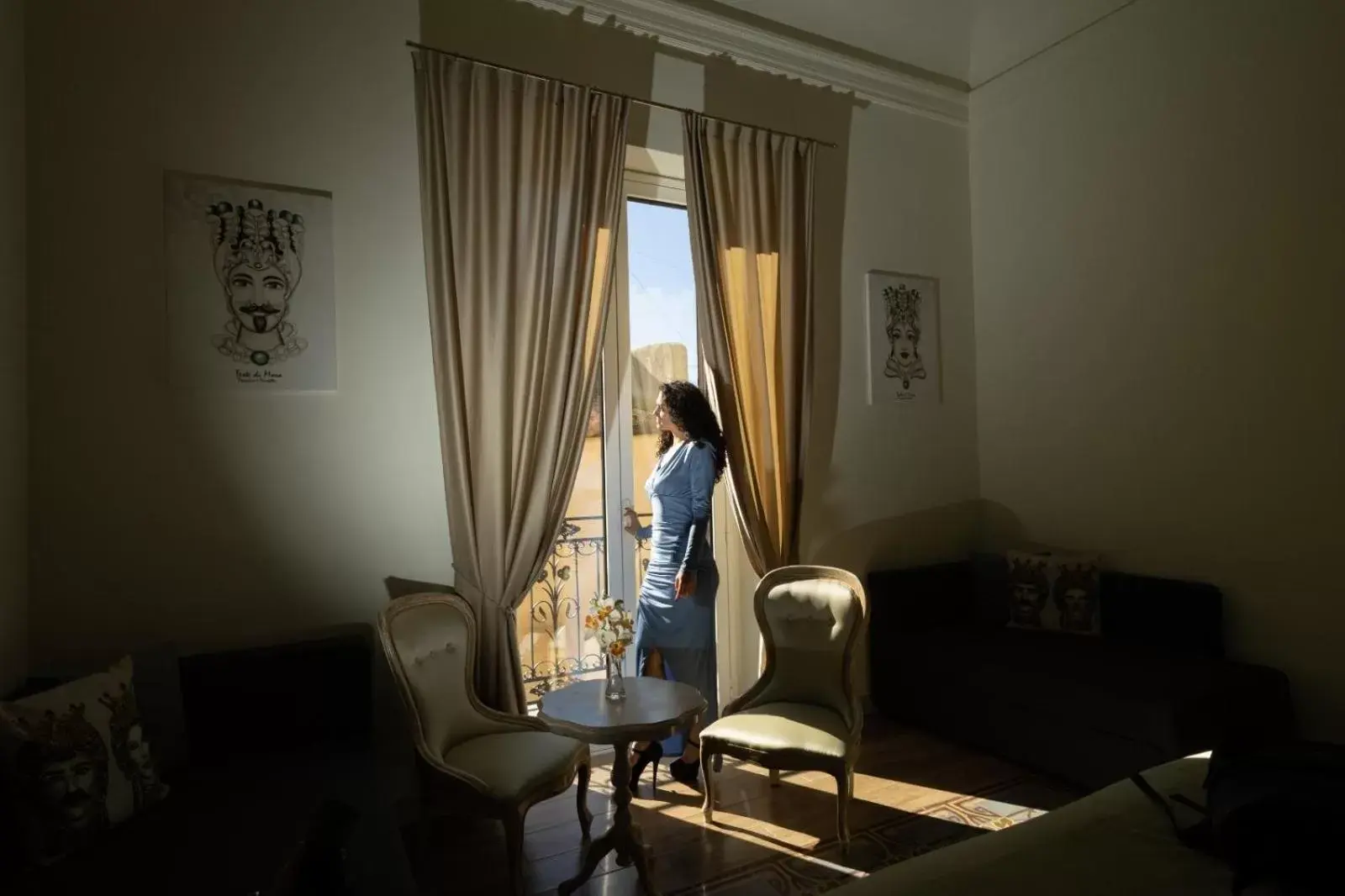 People, Seating Area in Kèramos Luxury Rooms