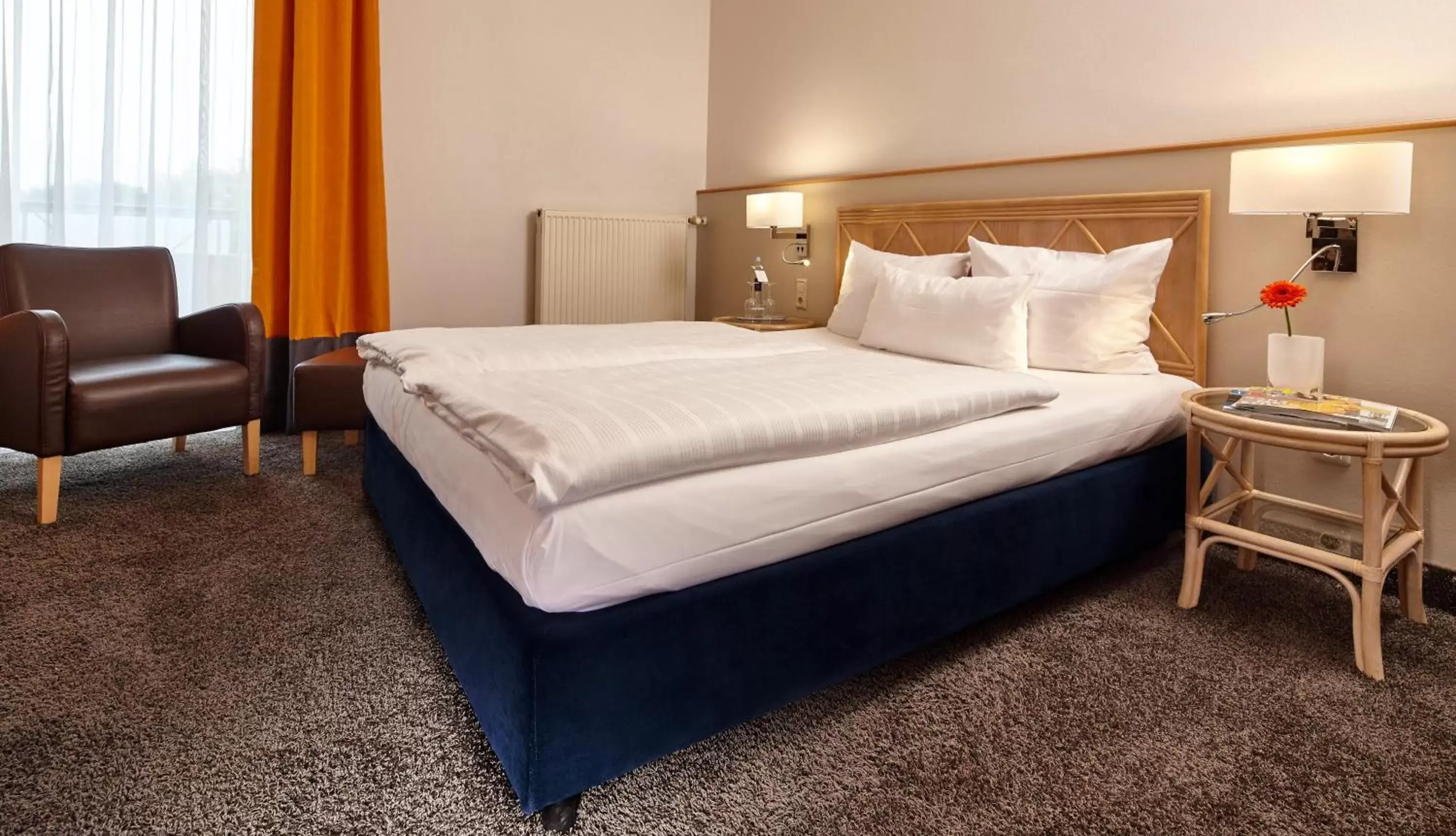 Bed in Parkhotel Weiskirchen