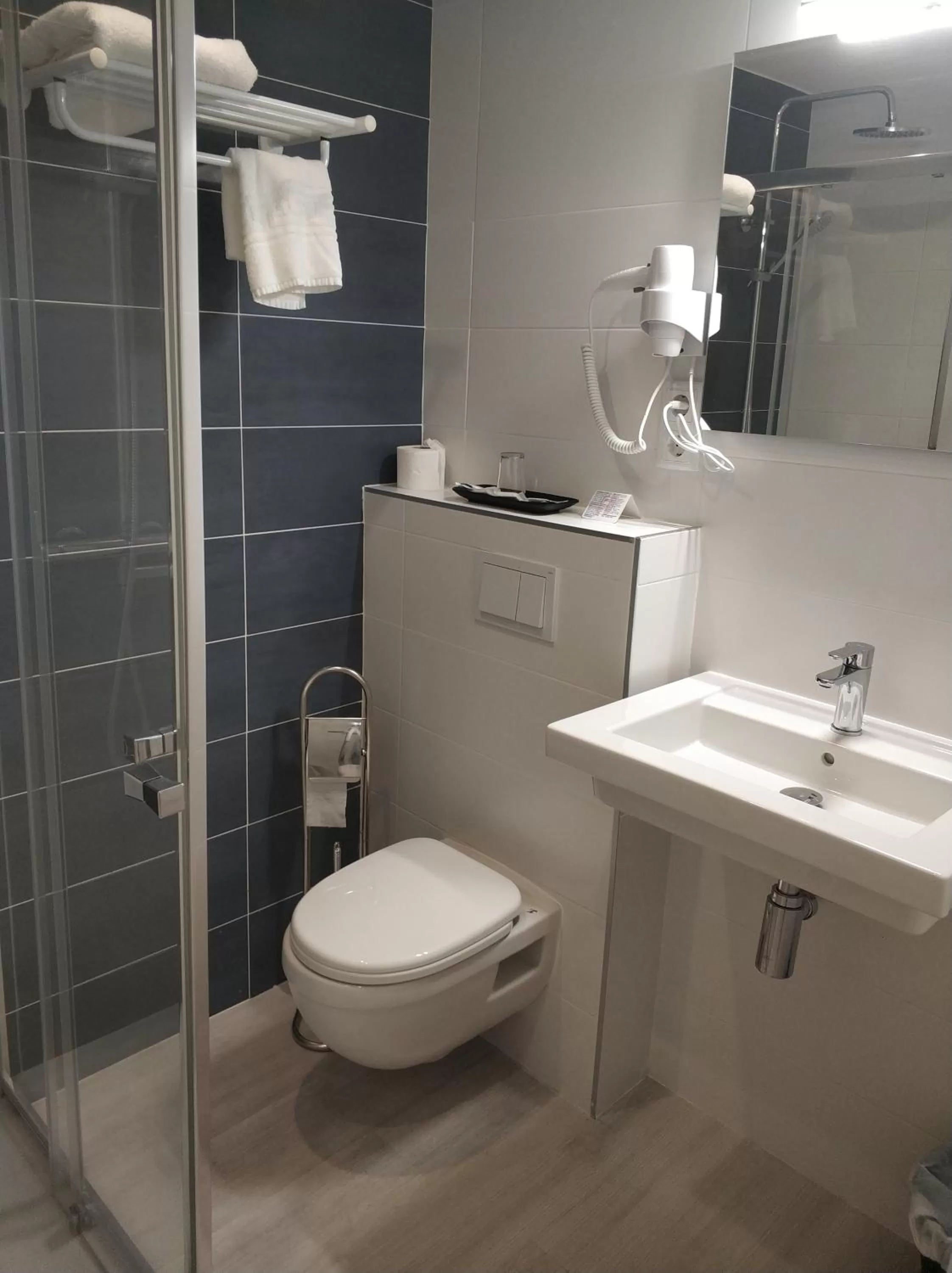 Bathroom in Hotel Abelay