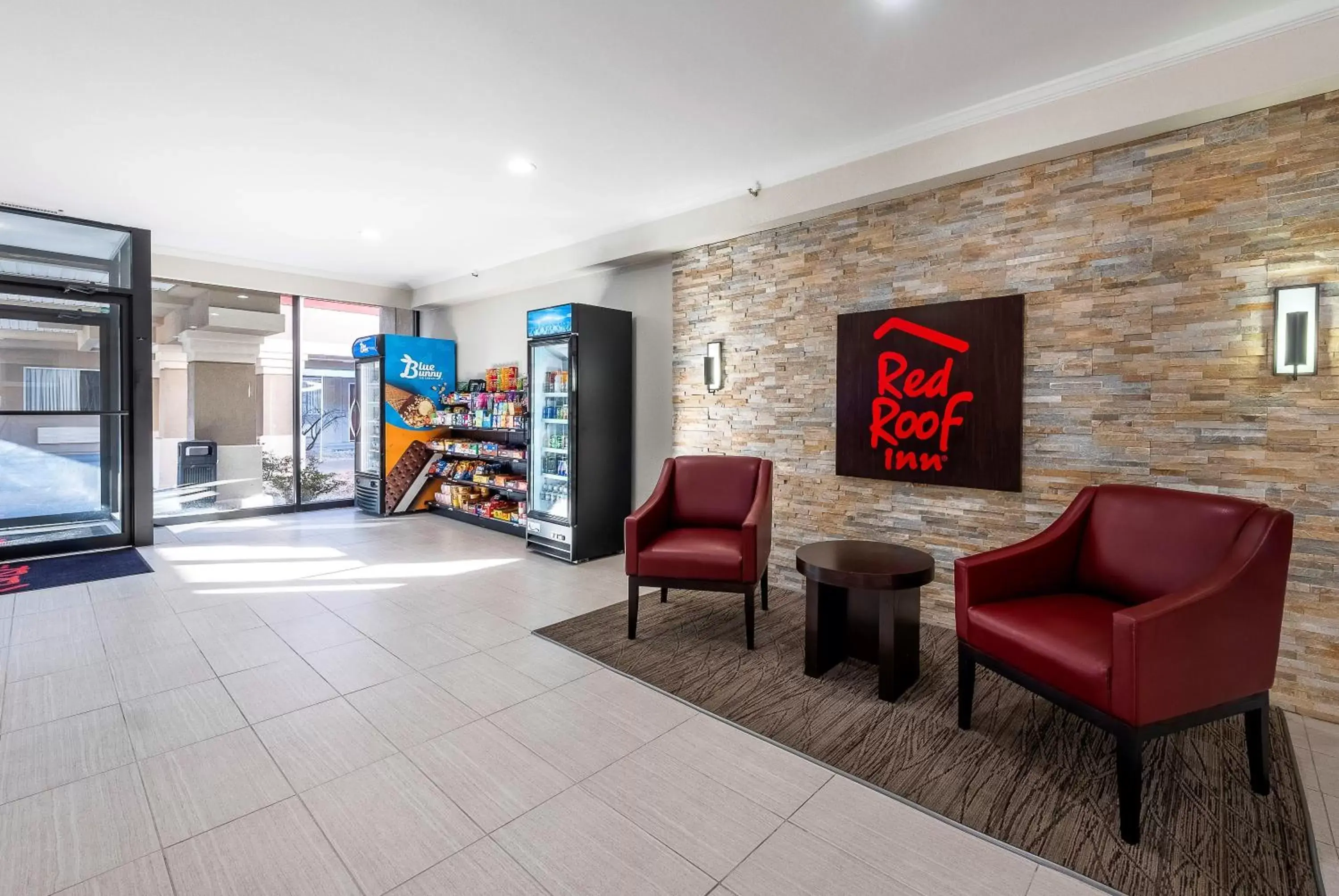 Lobby or reception, Lobby/Reception in Red Roof Inn Bordentown - McGuire AFB