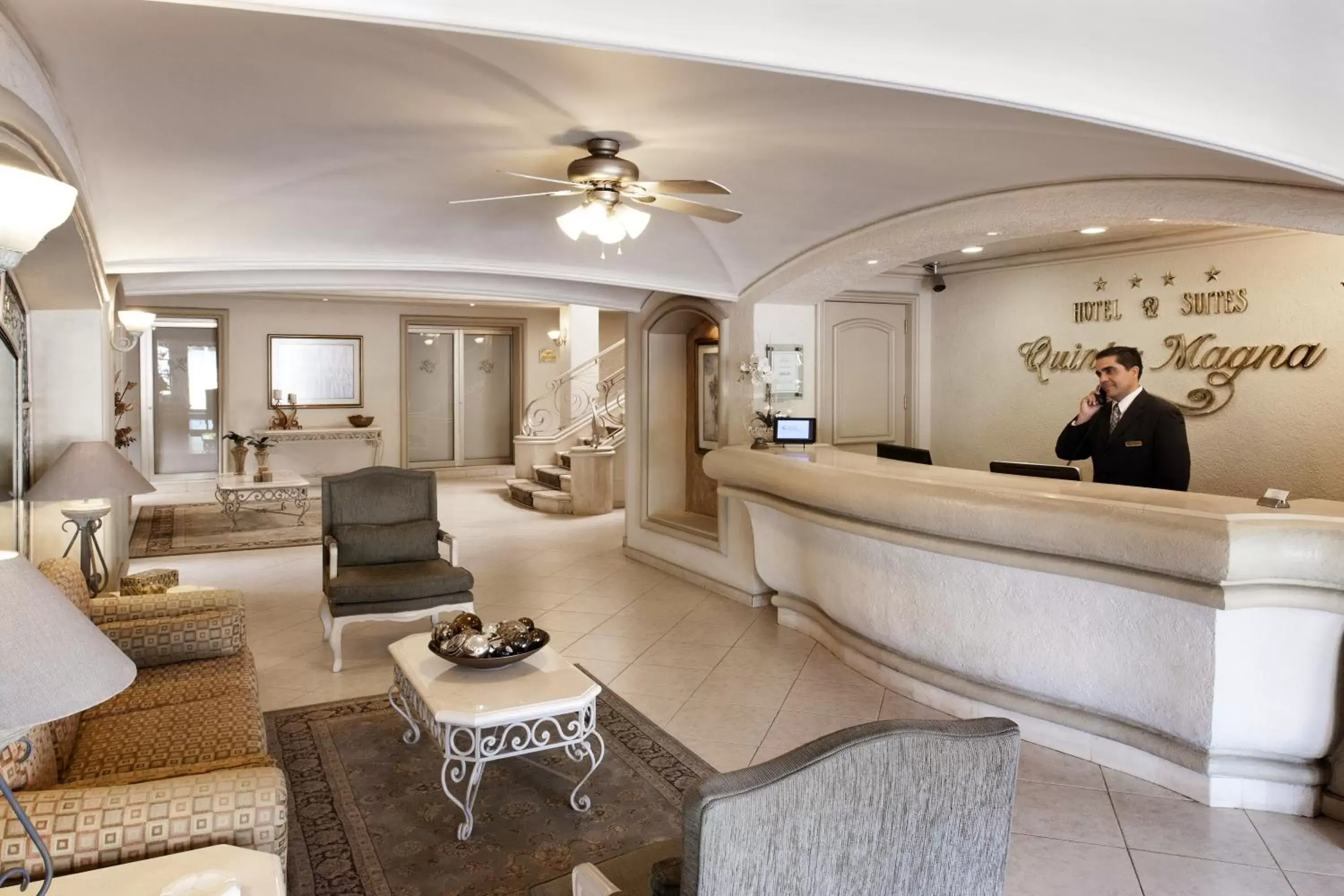 Lobby or reception, Lobby/Reception in Hotel & Suites Quinta Magna