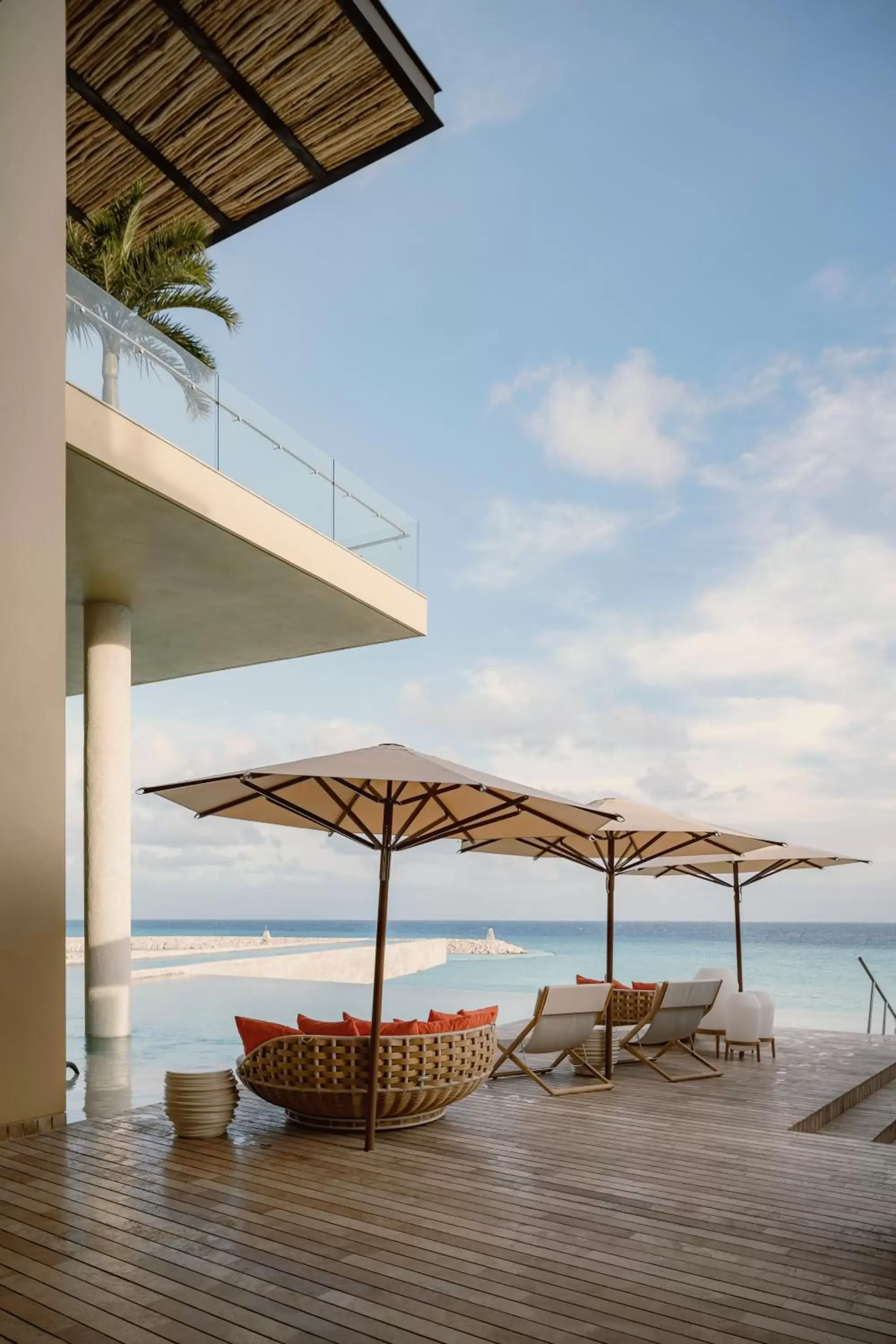 Swimming pool, Beach in La Casa de la Playa by Xcaret- All Inclusive Adults Only