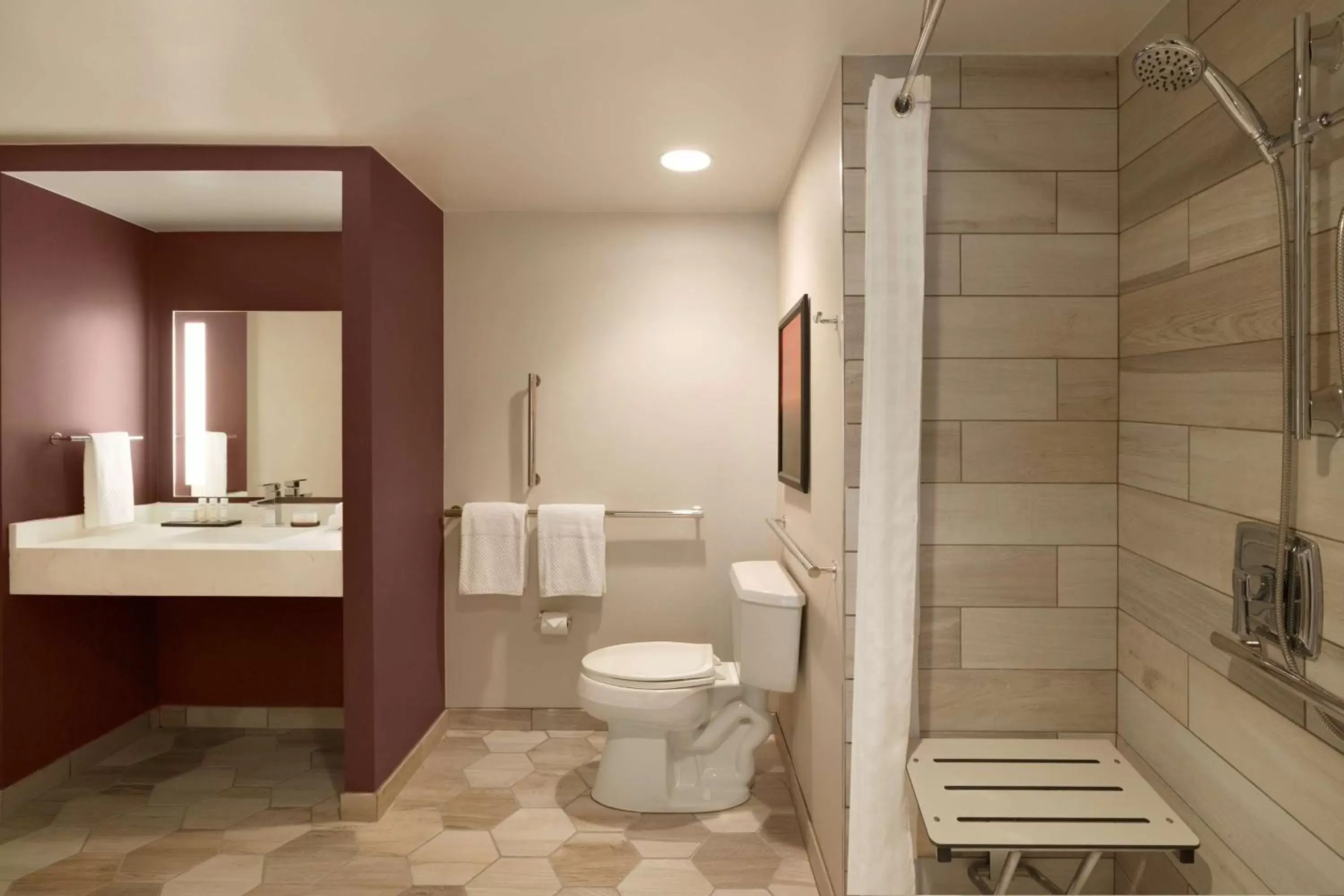 Bathroom in Embassy Suites by Hilton Phoenix Downtown North