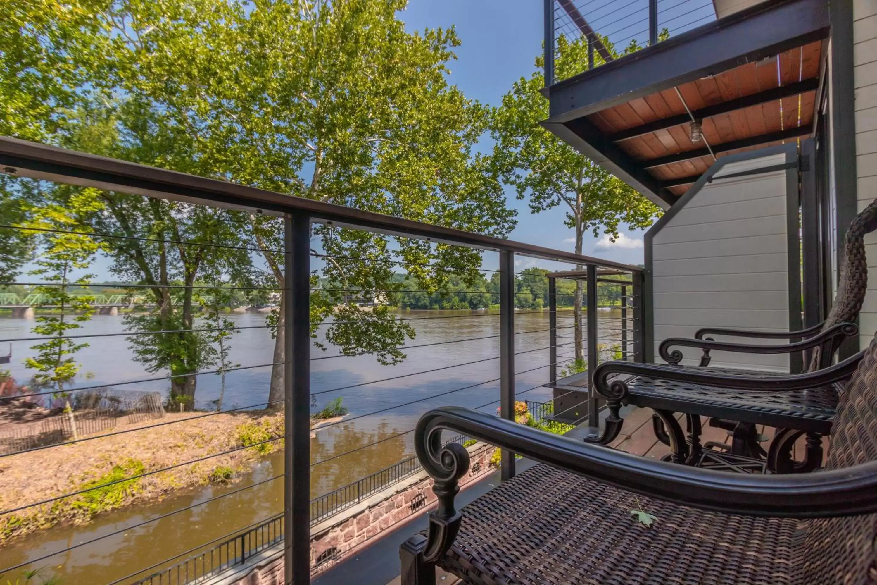 Balcony/Terrace in Carriage House New Hope