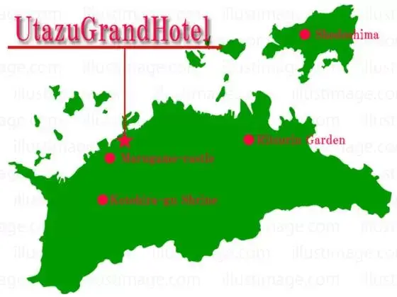 Floor Plan in Utazu Grand Hotel