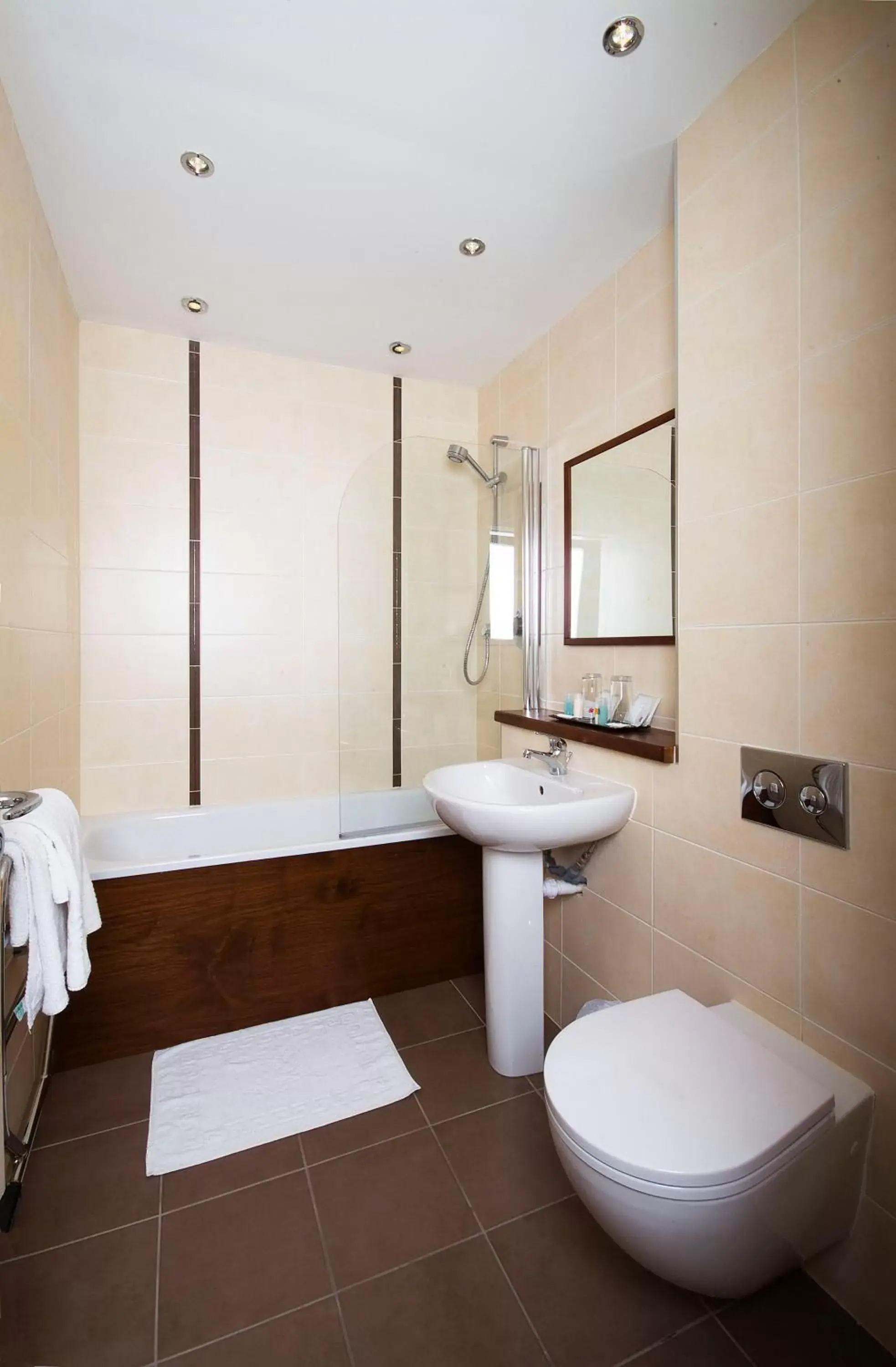 Shower, Bathroom in Rosslea Hall Hotel