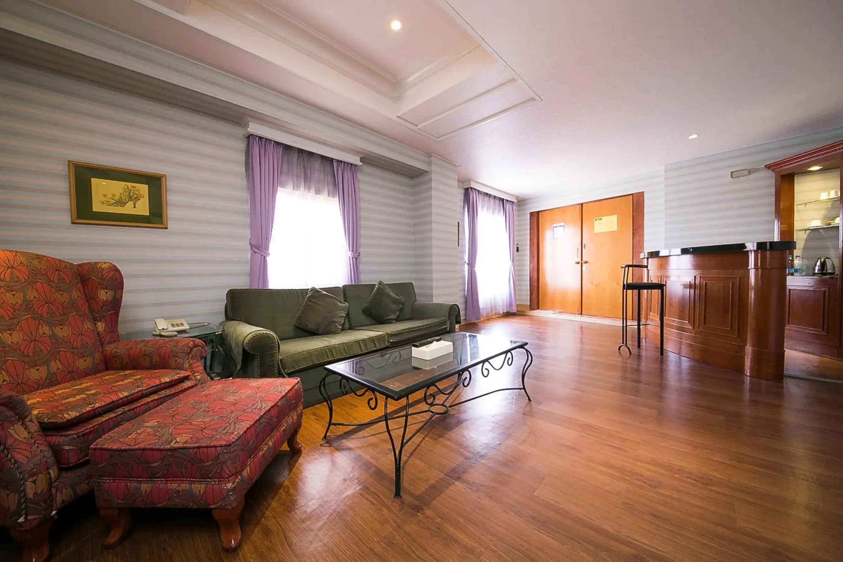 Living room, Seating Area in European Castle Hotel