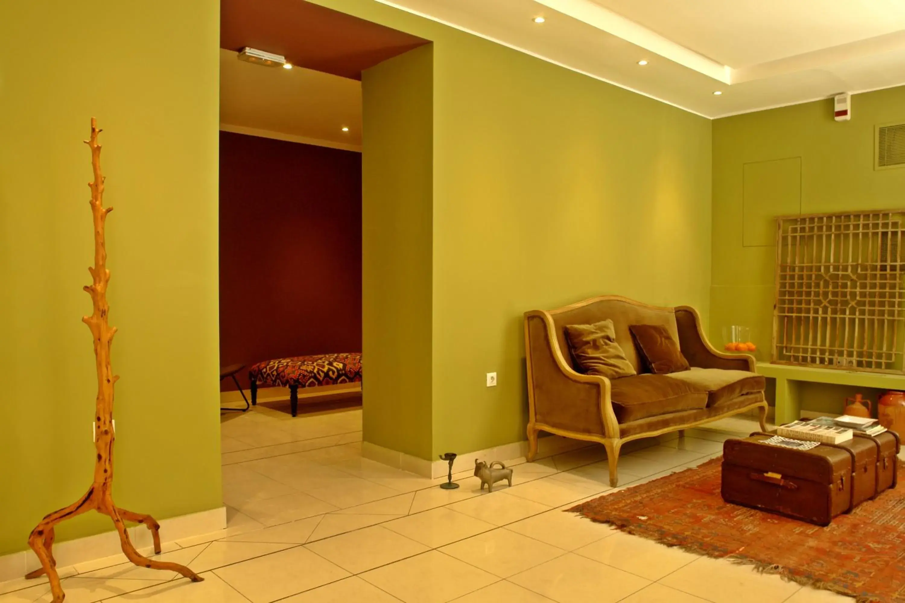 Lobby or reception, Seating Area in Semeli Hotel