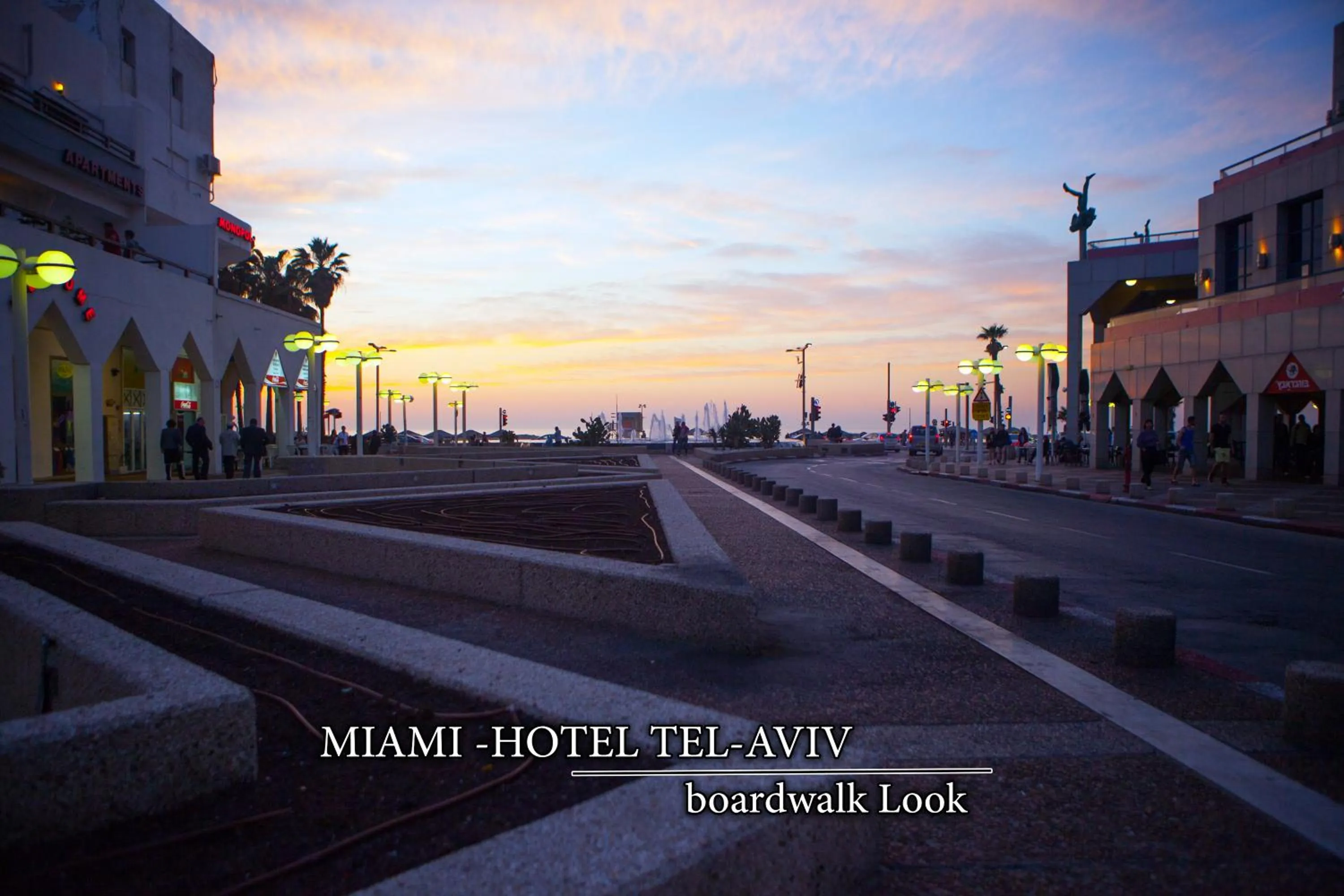 Nearby landmark in Miami Beach Hotel Tel Aviv