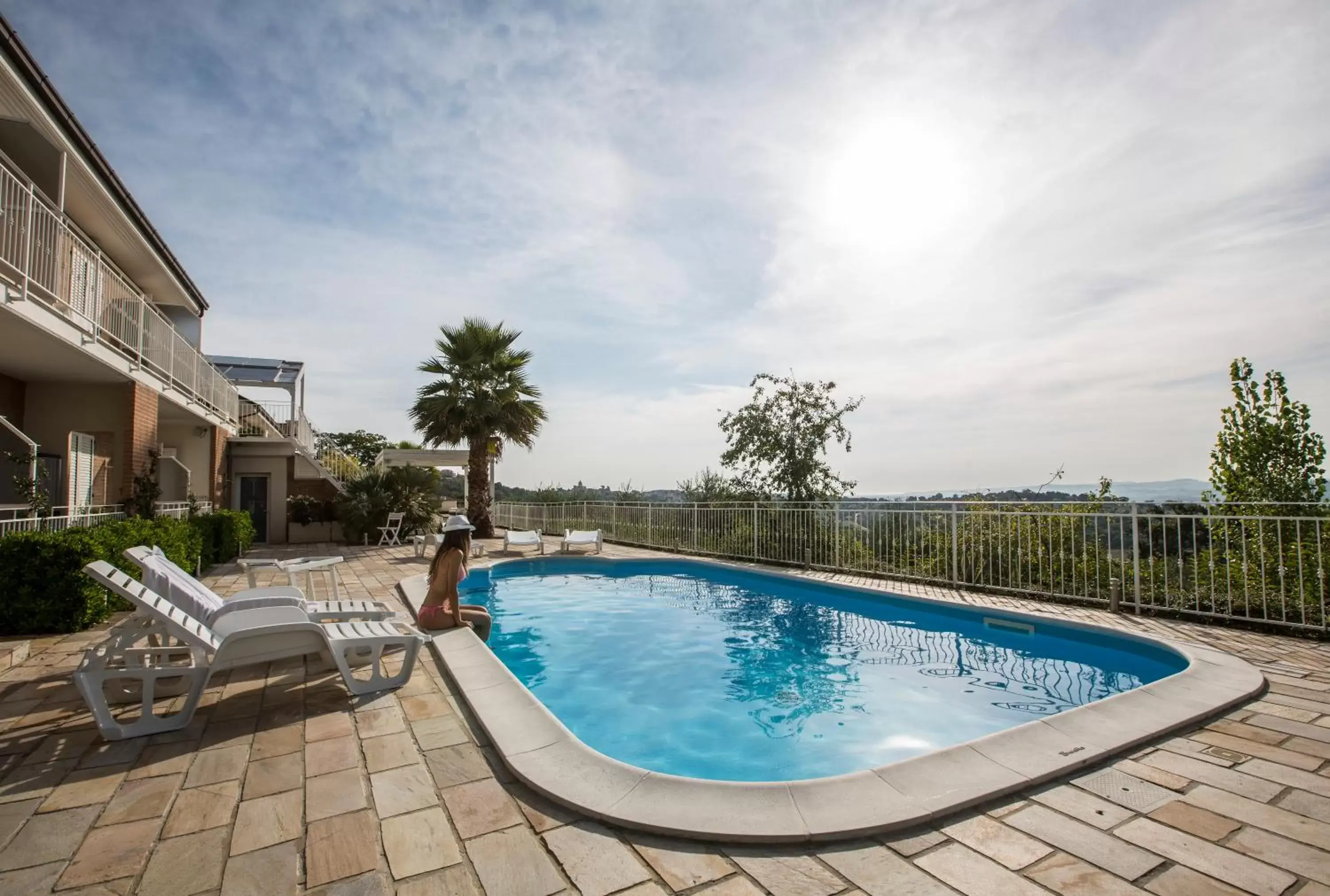 Swimming Pool in B&B Belvedere