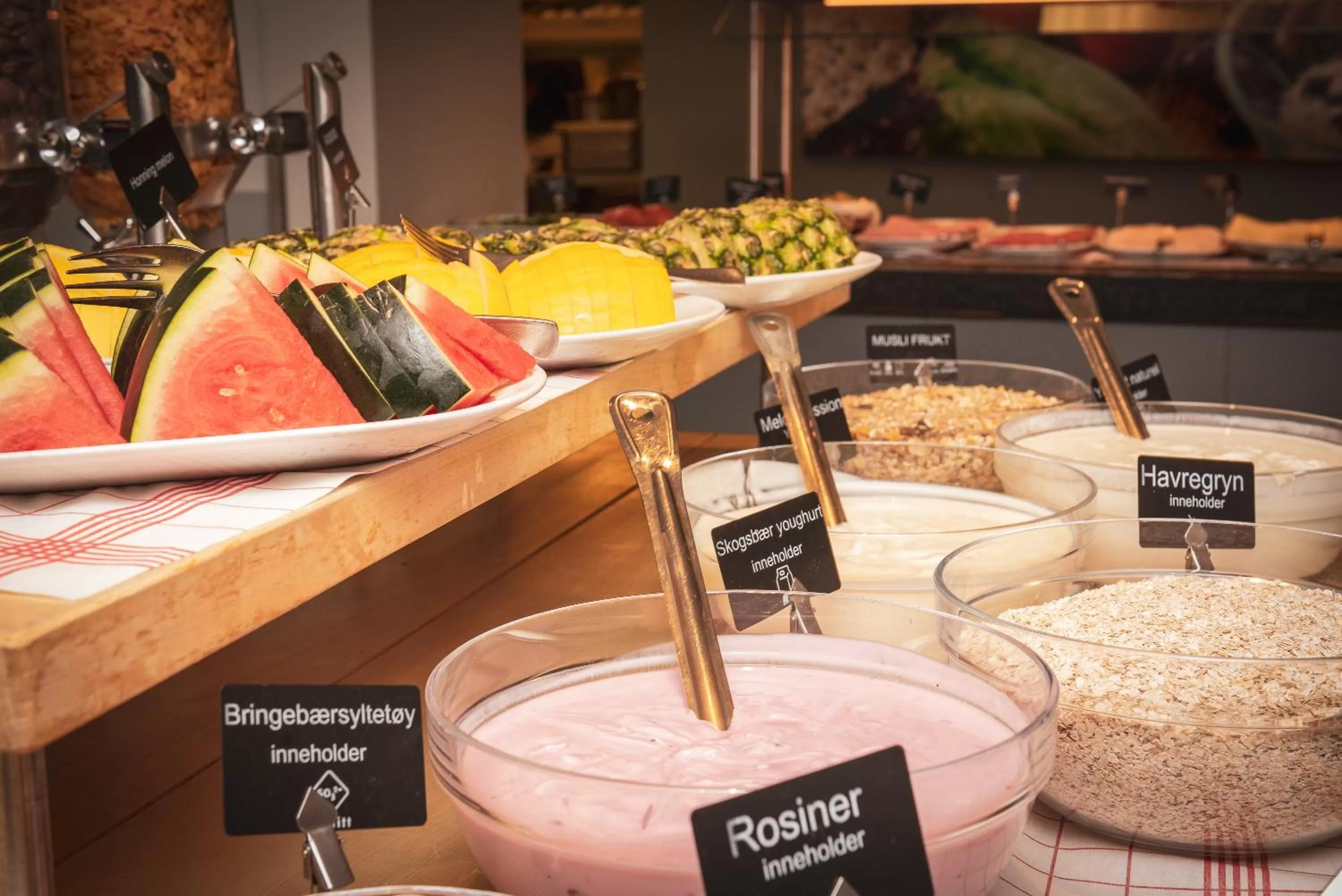 Breakfast in St Svithun Hotel