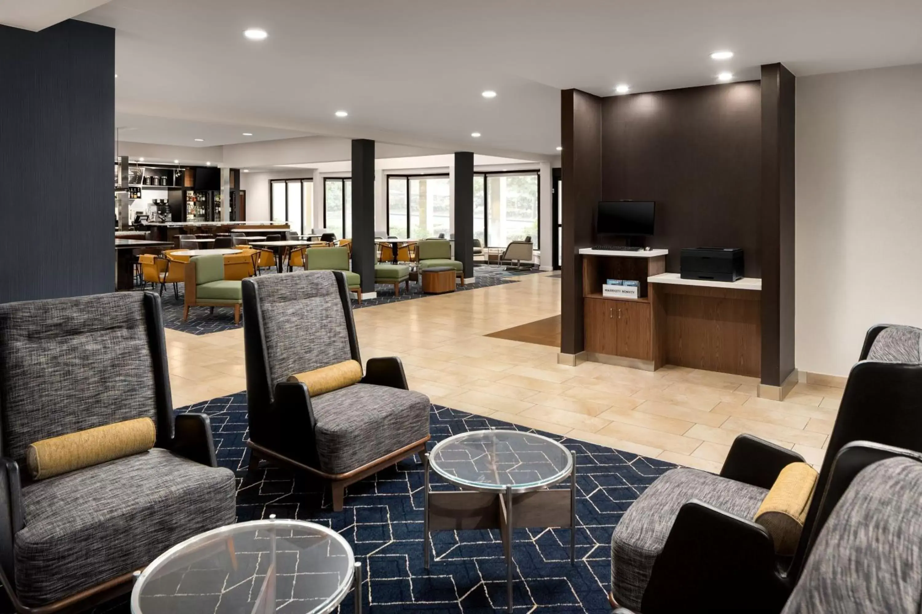 Lobby or reception in Courtyard by Marriott Portland Beaverton